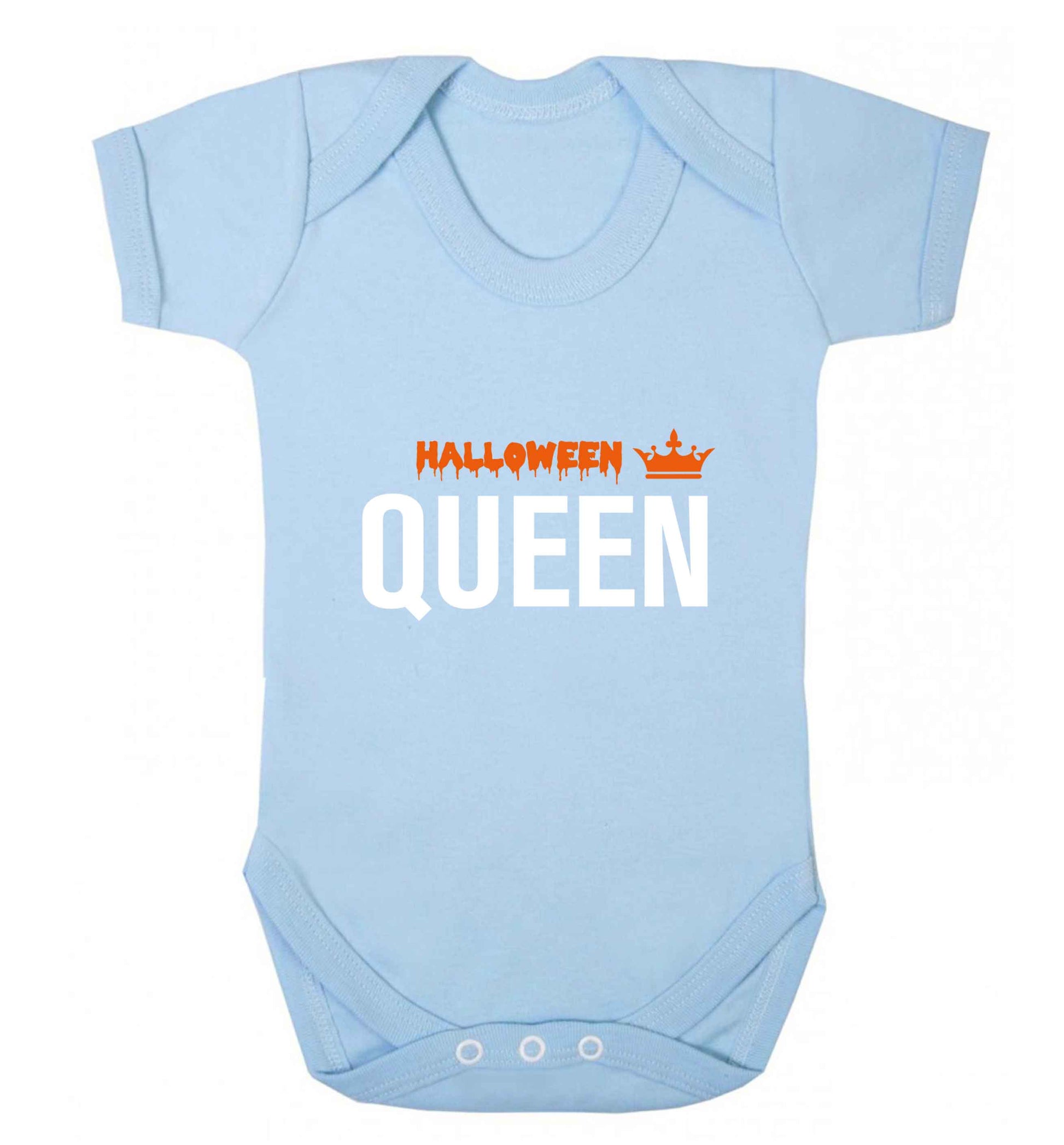 Halloween queen baby vest pale blue 18-24 months