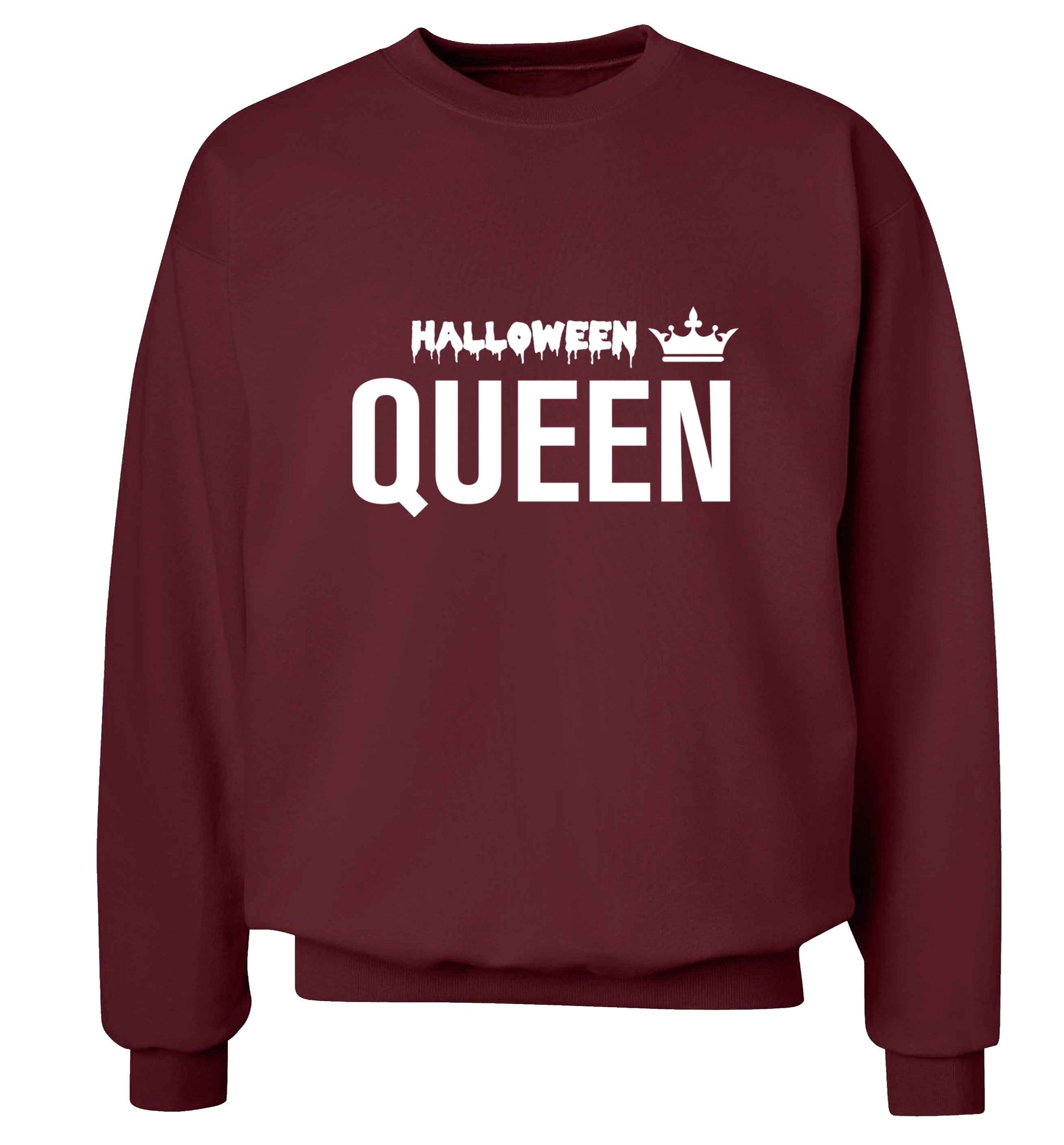 Halloween queen adult's unisex maroon sweater 2XL