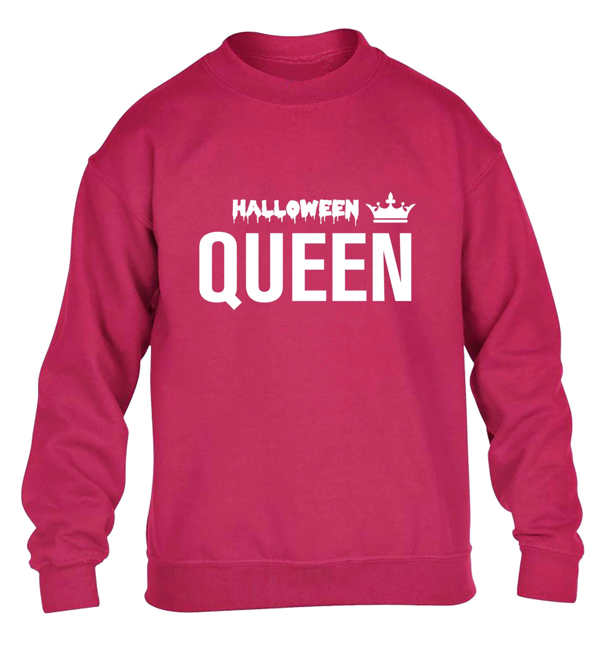 Halloween queen children's pink sweater 12-13 Years