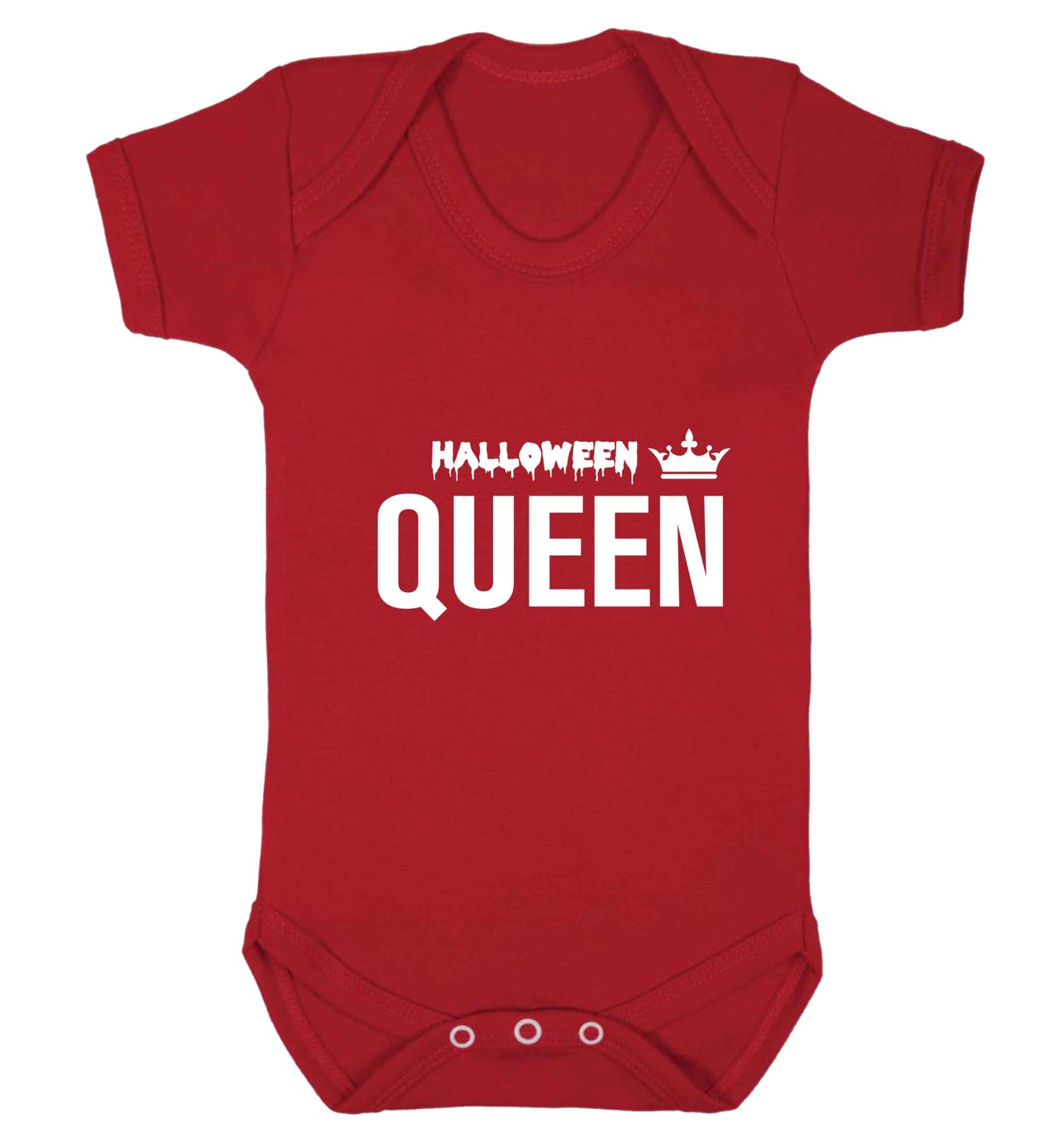 Halloween queen baby vest red 18-24 months