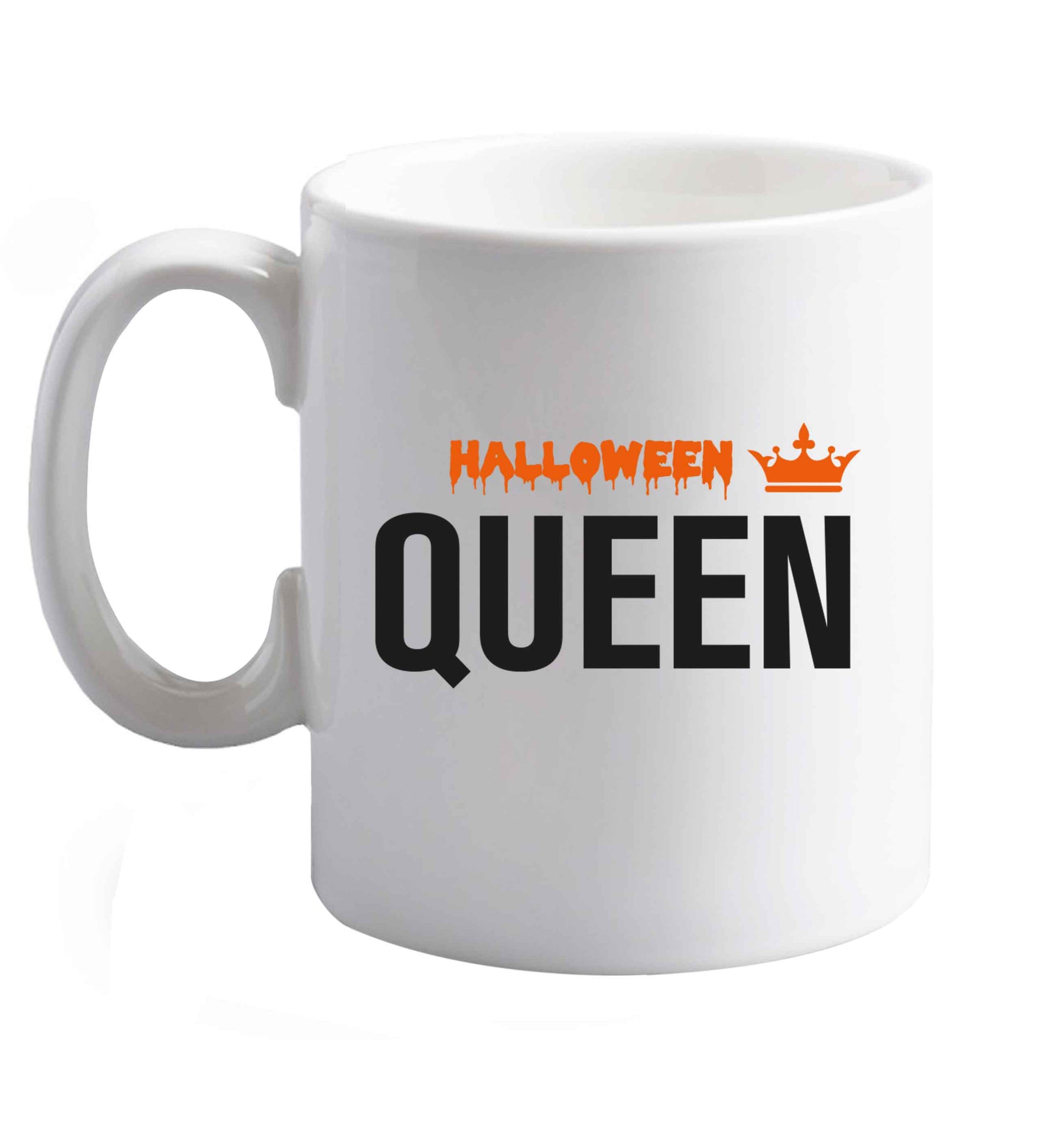 10 oz Favourite Type Pan Pancake ceramic mug right handed