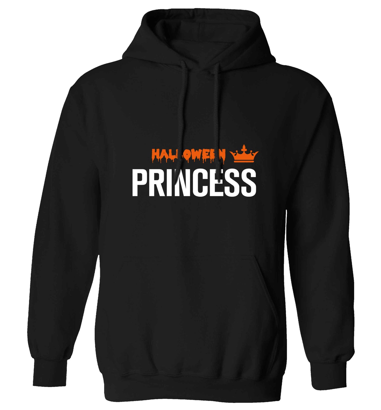 Halloween princess adults unisex black hoodie 2XL