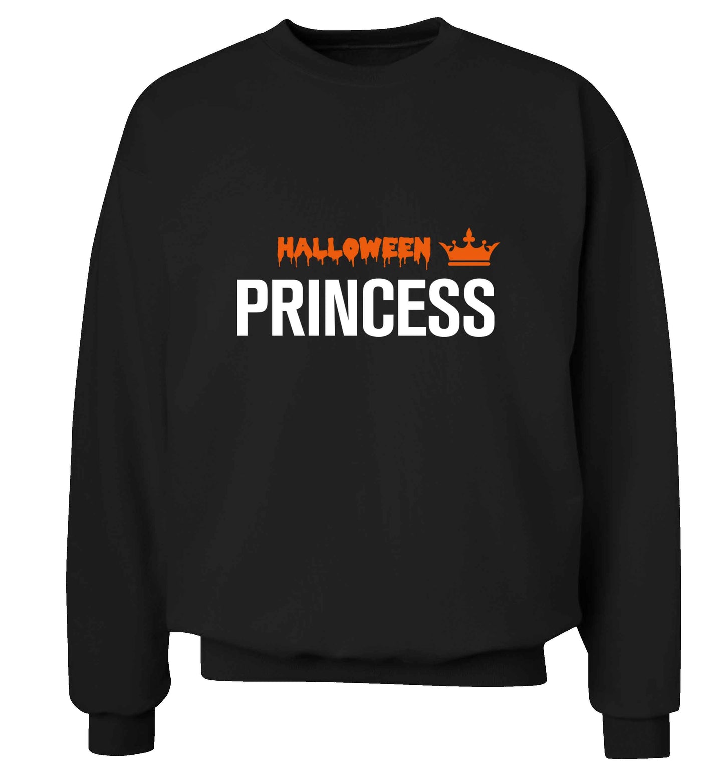 Halloween princess adult's unisex black sweater 2XL