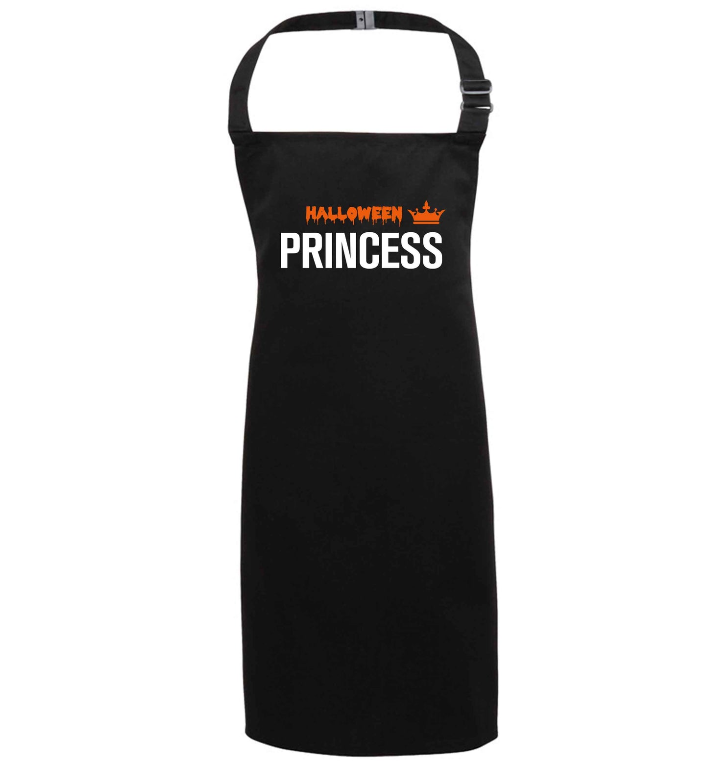 Halloween princess black apron 7-10 years