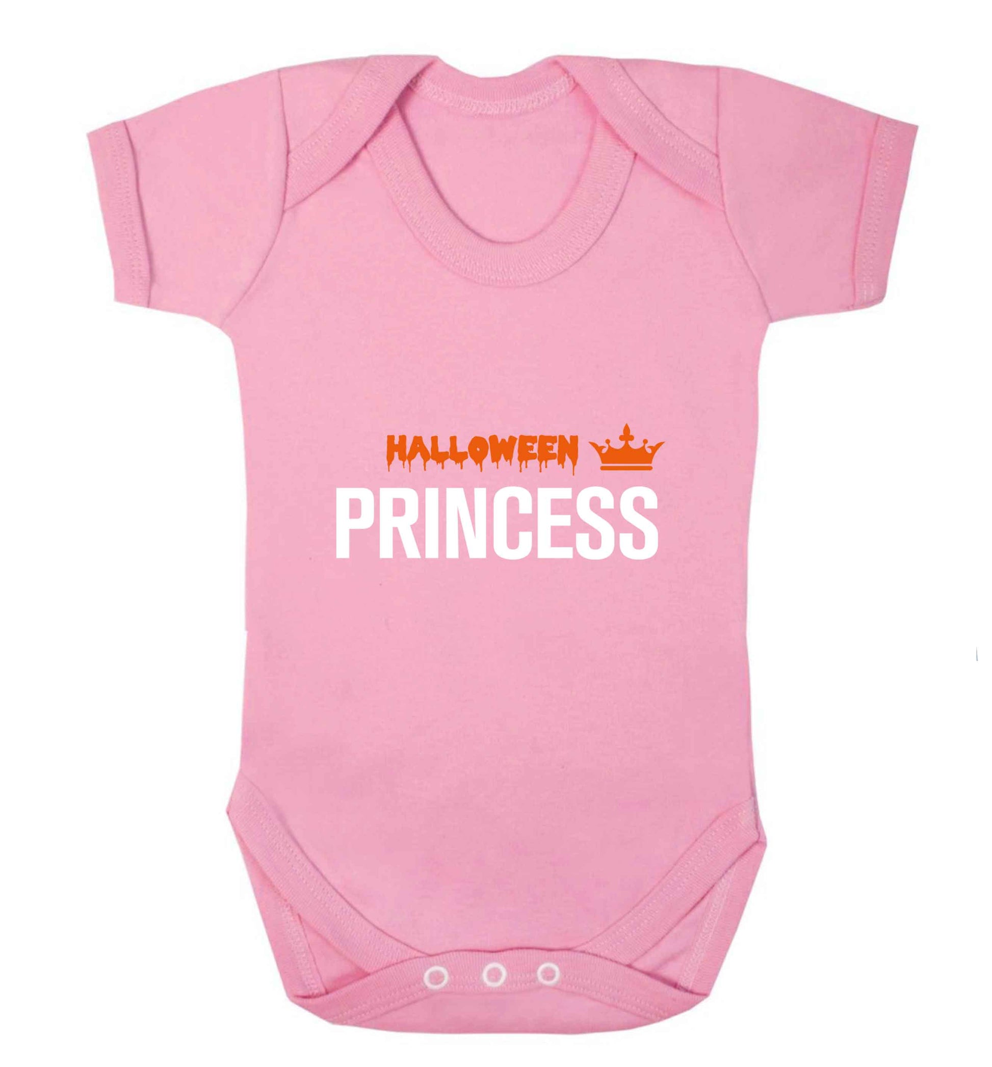 Halloween princess baby vest pale pink 18-24 months