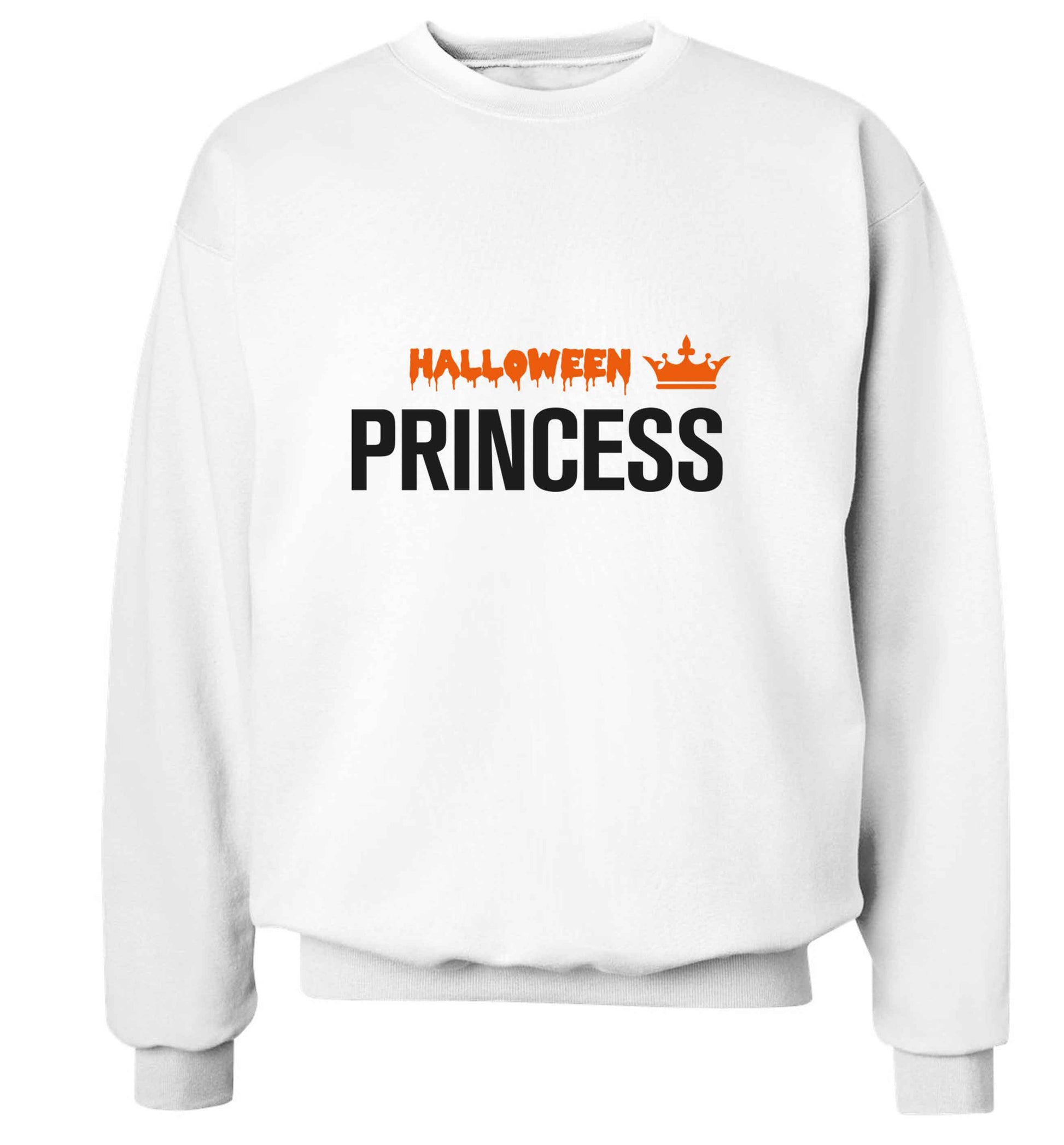 Halloween princess adult's unisex white sweater 2XL