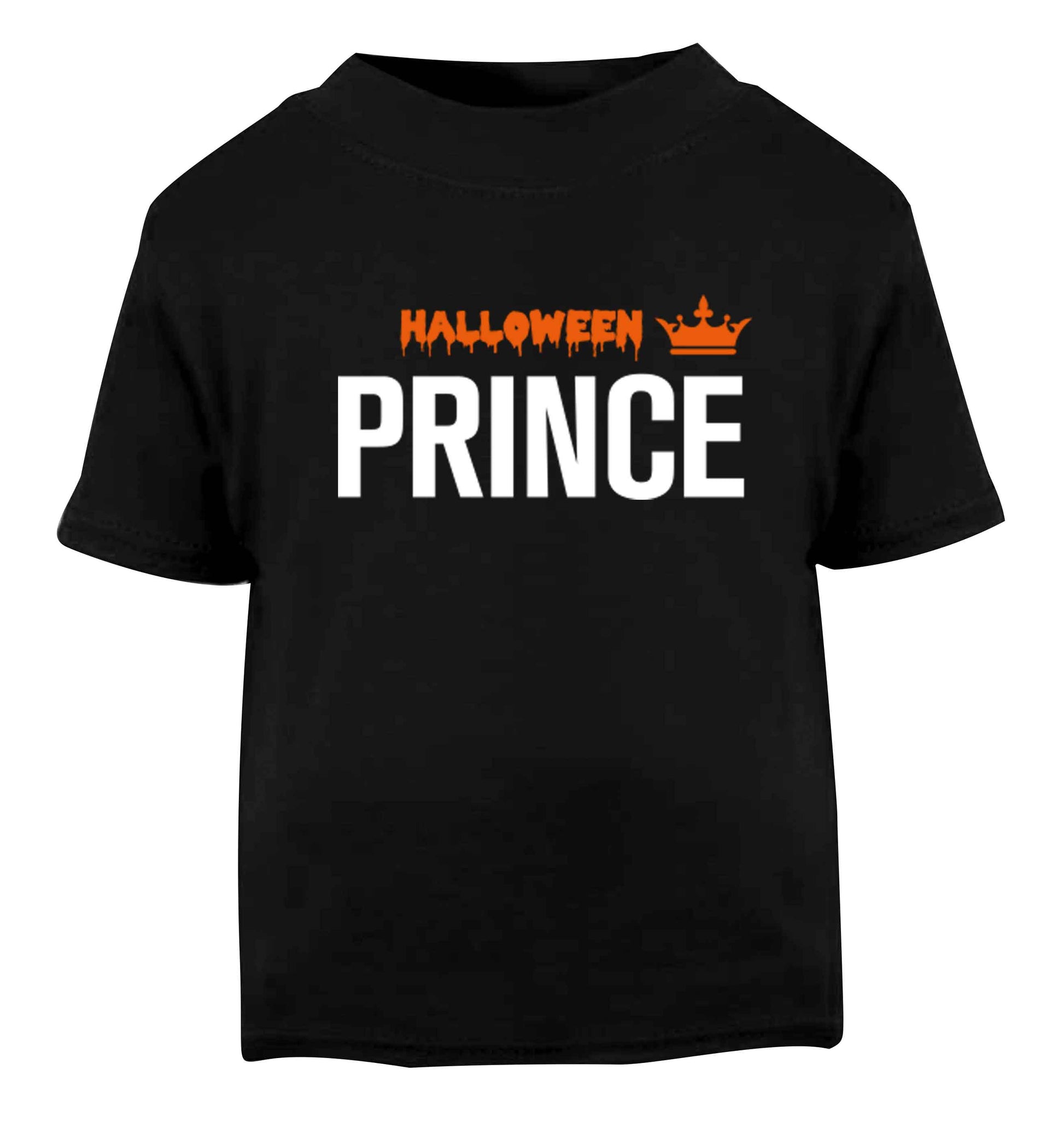 Halloween prince Black baby toddler Tshirt 2 years