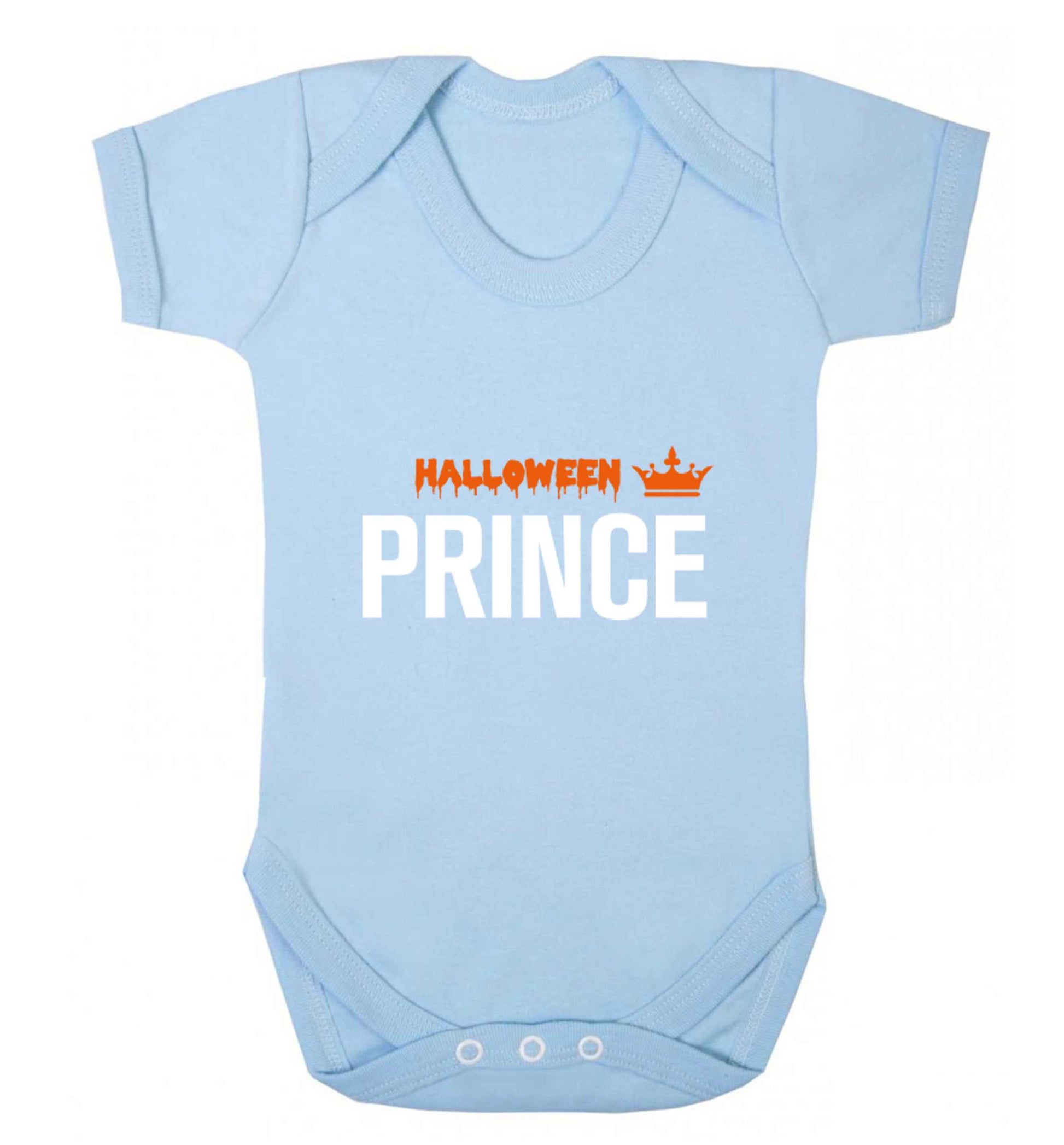 Halloween prince baby vest pale blue 18-24 months