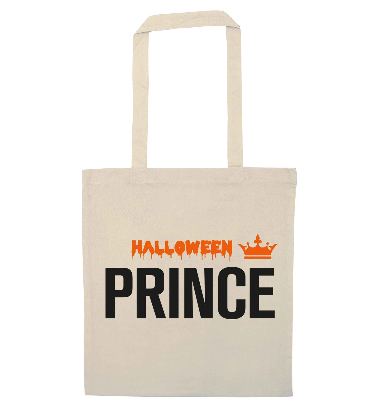 Halloween prince natural tote bag