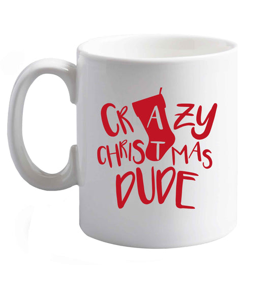 10 oz Favourite Type Pan Pancake ceramic mug right handed