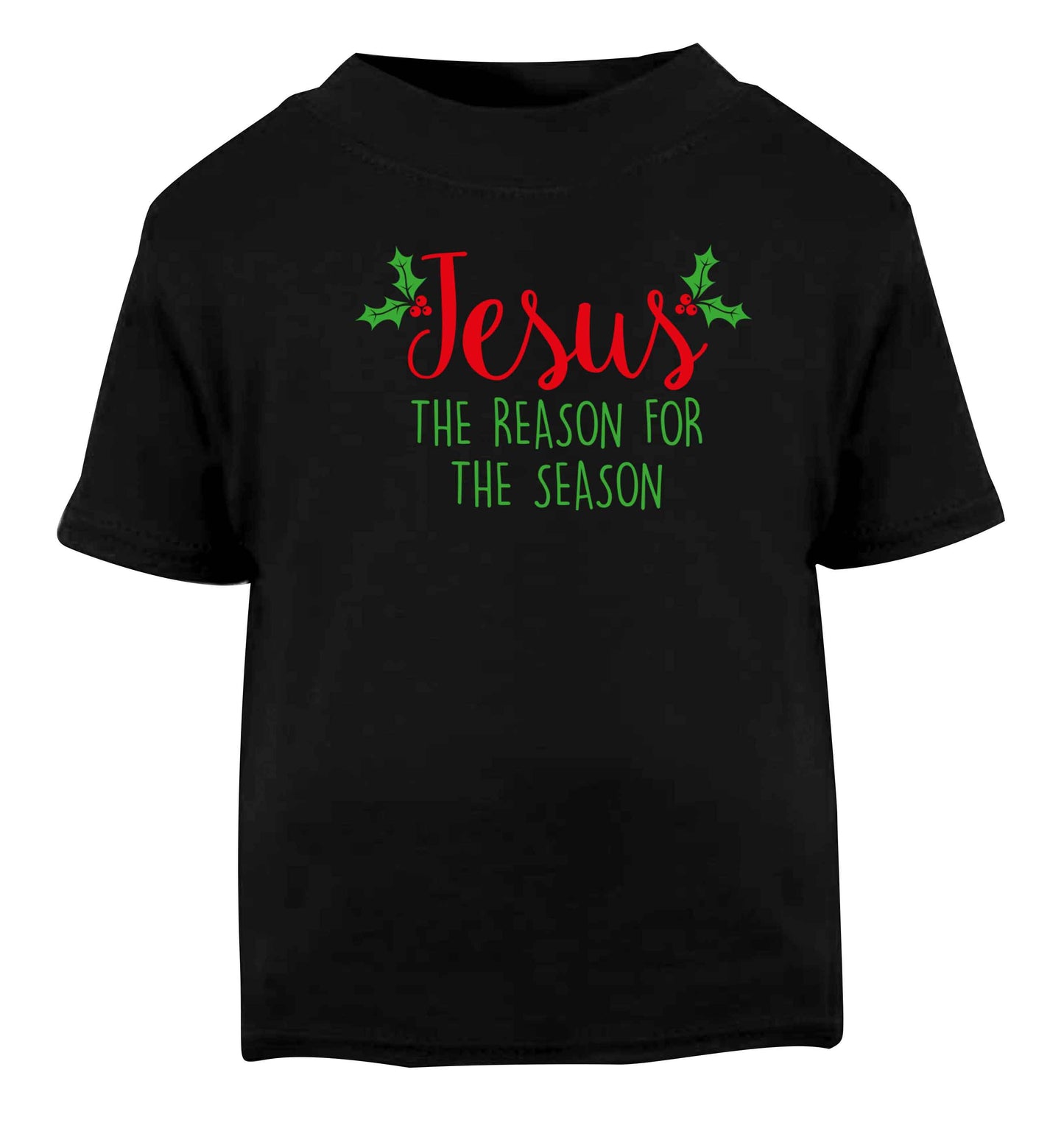 Jesus the reason for the season Black baby toddler Tshirt 2 years