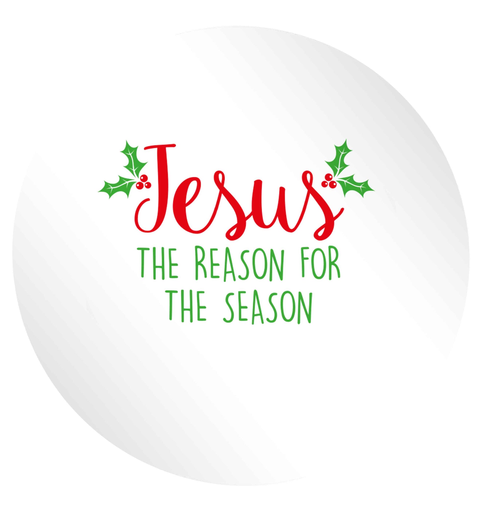 Jesus the reason for the season 24 @ 45mm matt circle stickers