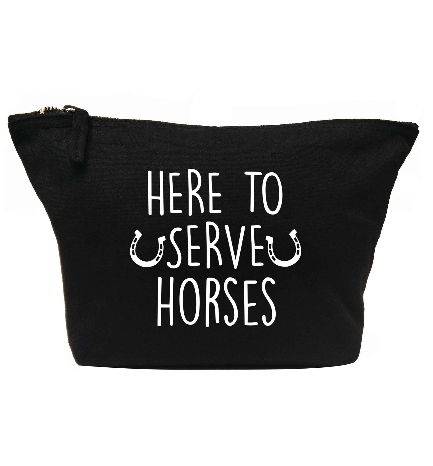 Here to serve horses | Makeup / wash bag