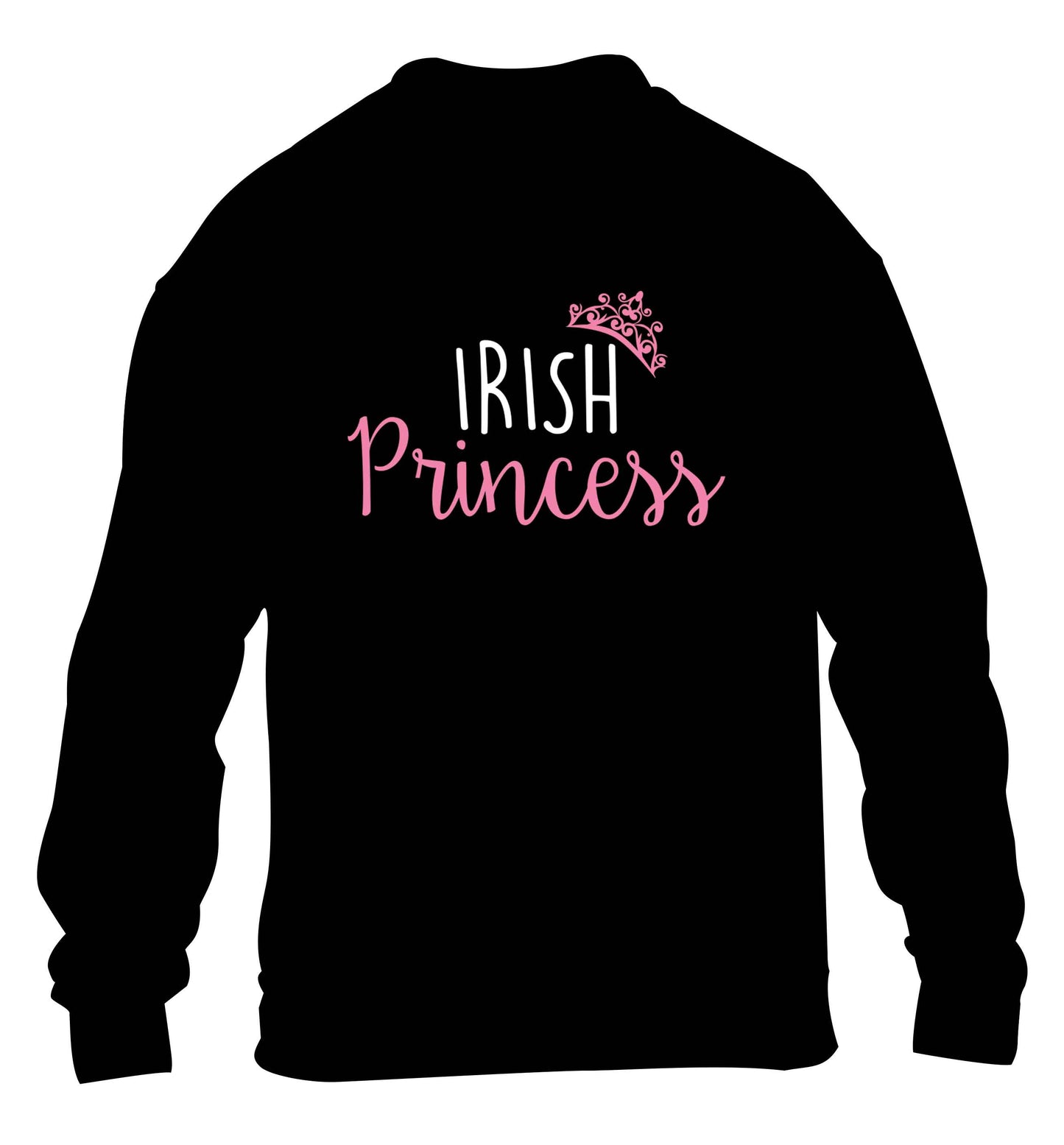 Irish princess children's black sweater 12-13 Years