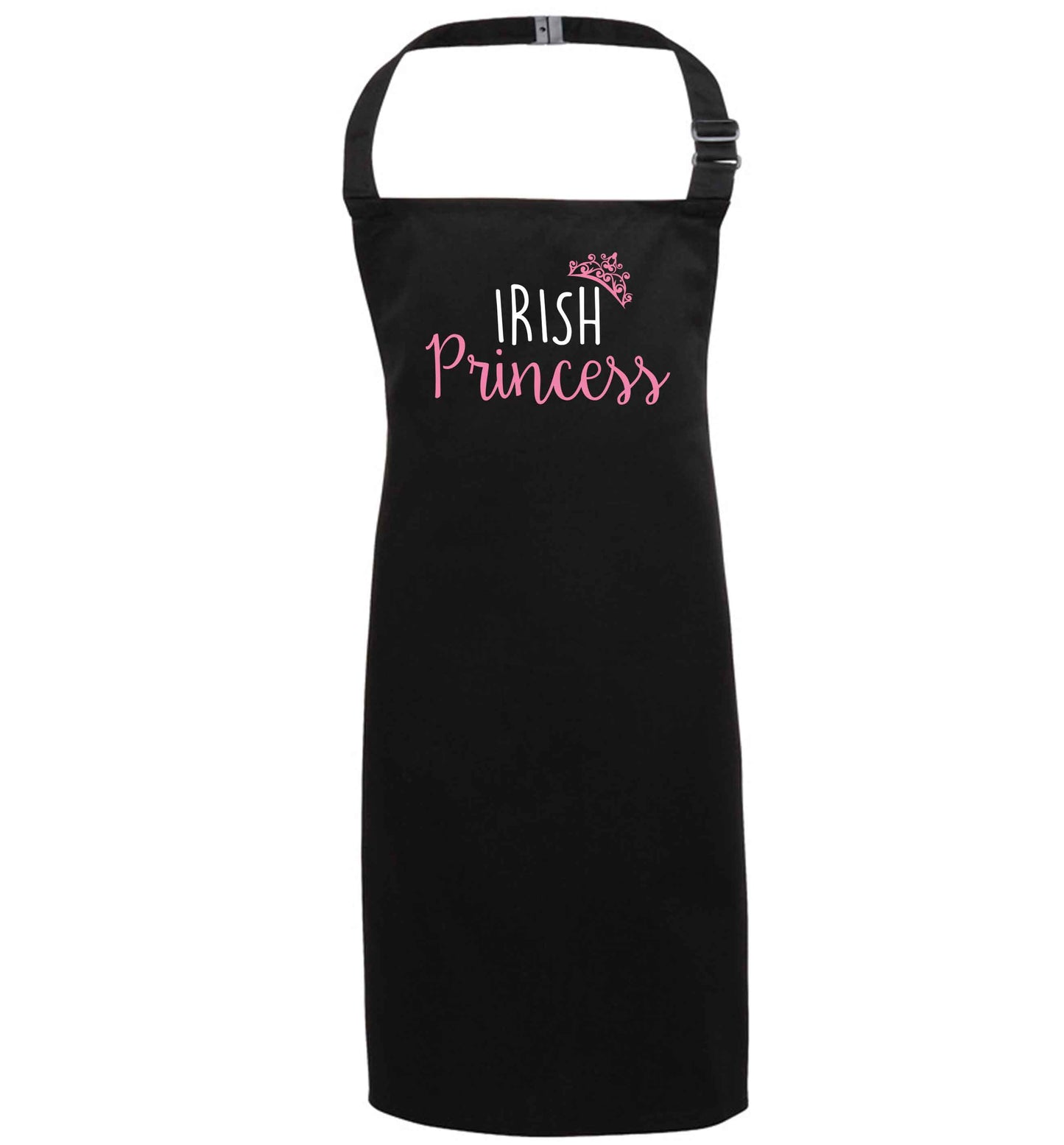 Irish princess black apron 7-10 years