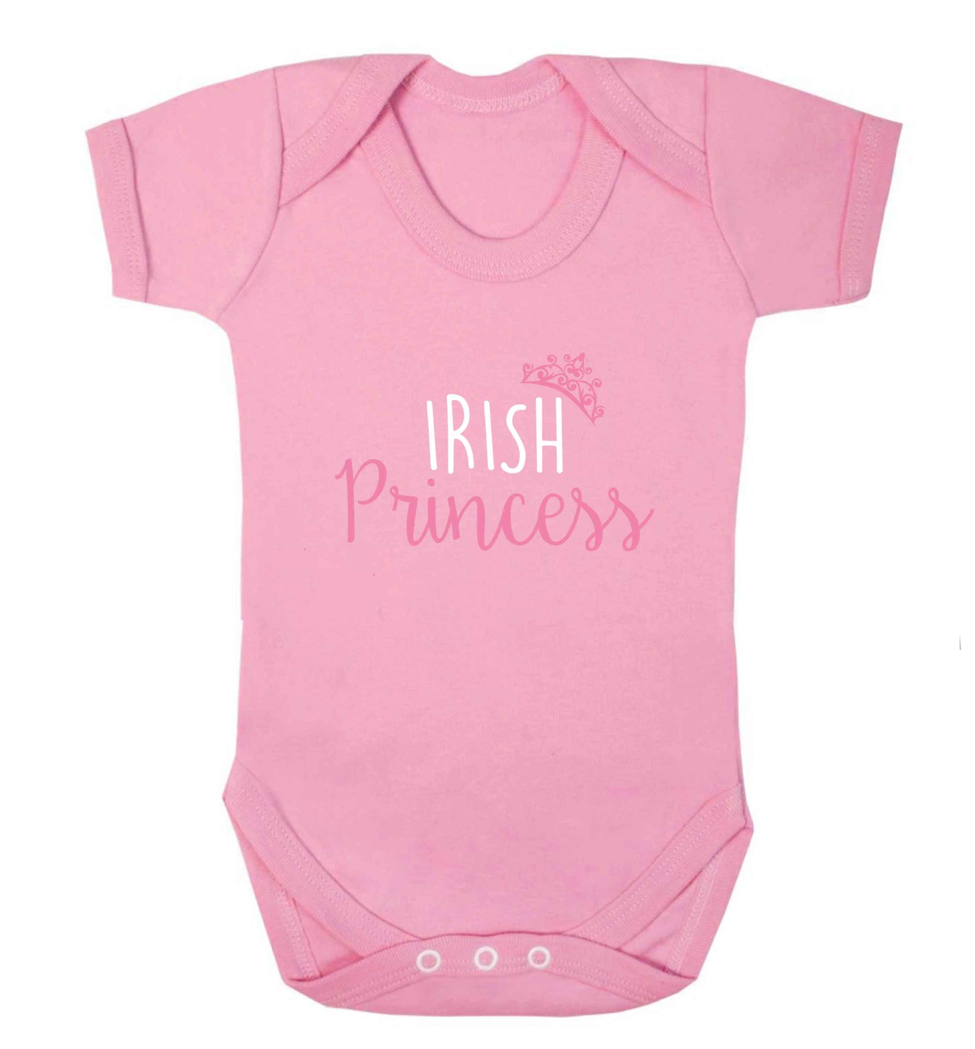 Irish princess baby vest pale pink 18-24 months