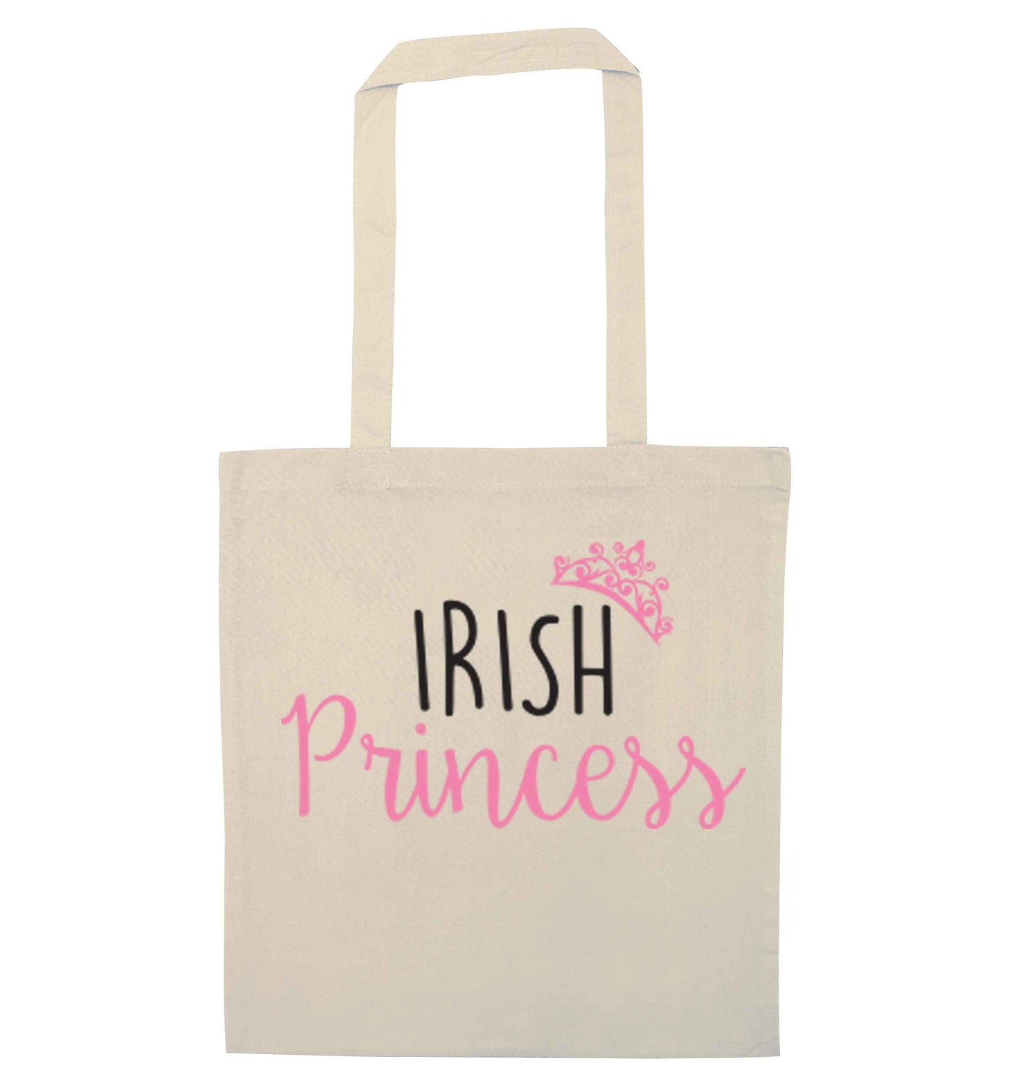 Irish princess natural tote bag