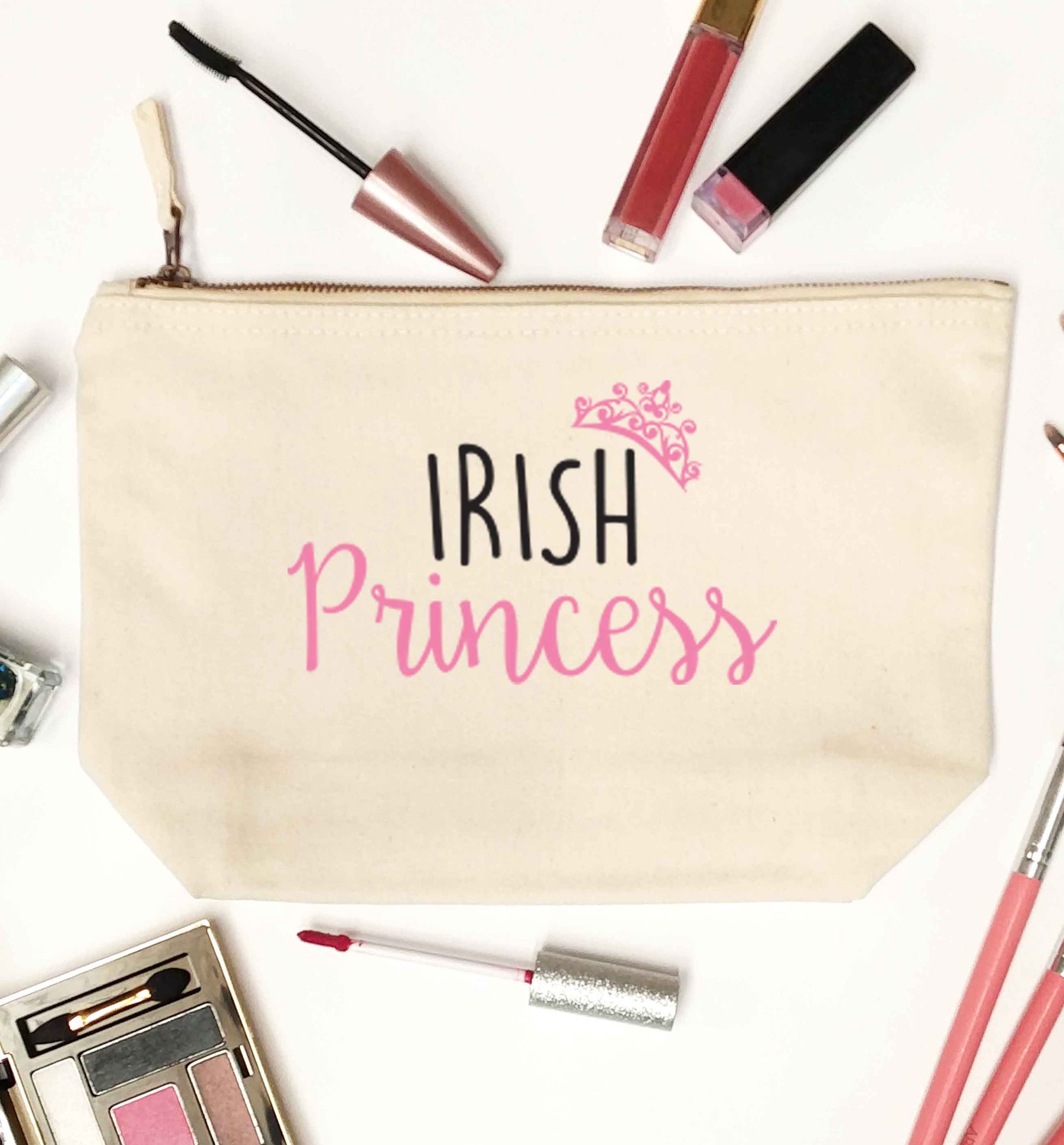 Irish princess natural makeup bag