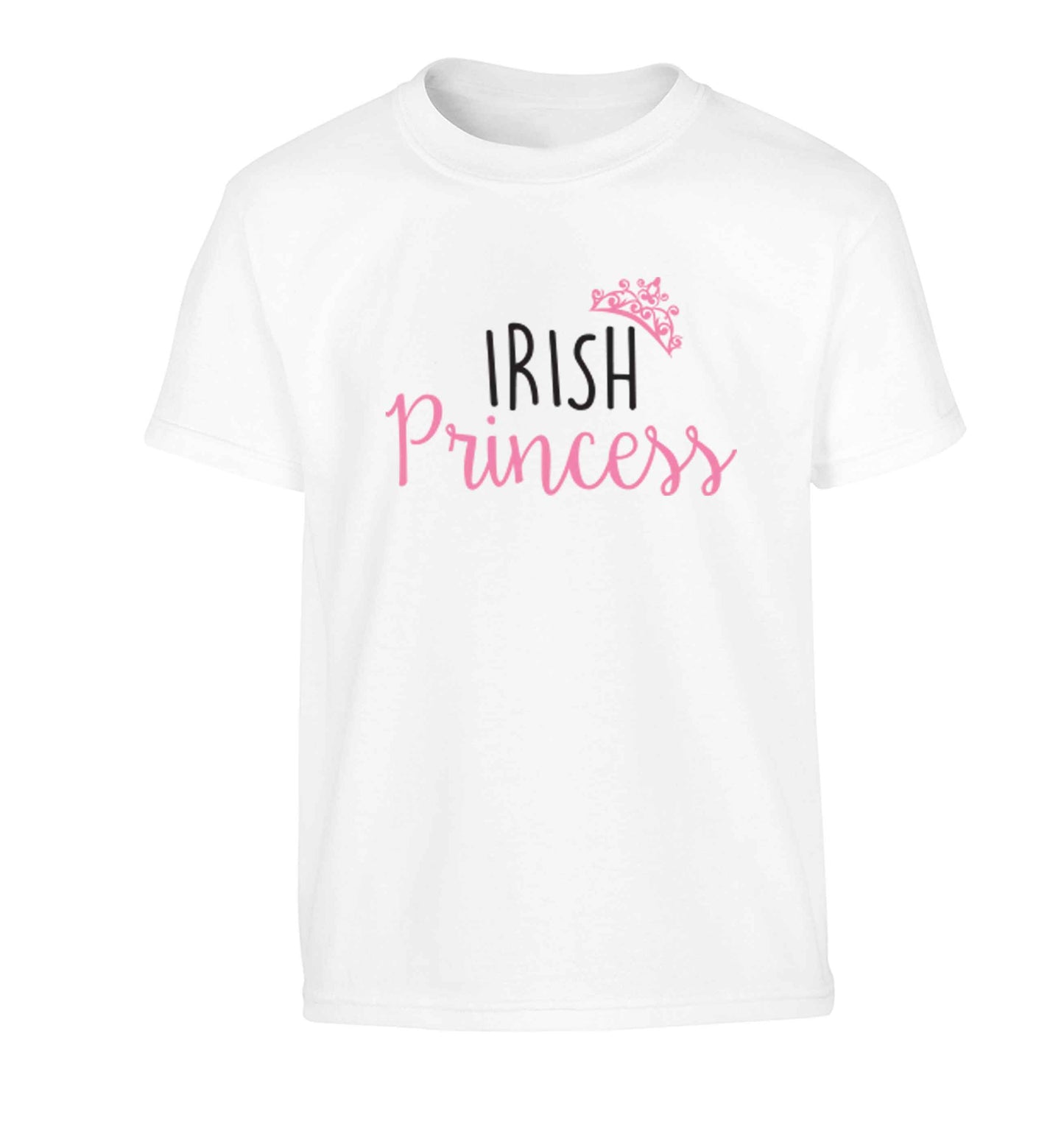 Irish princess Children's white Tshirt 12-13 Years
