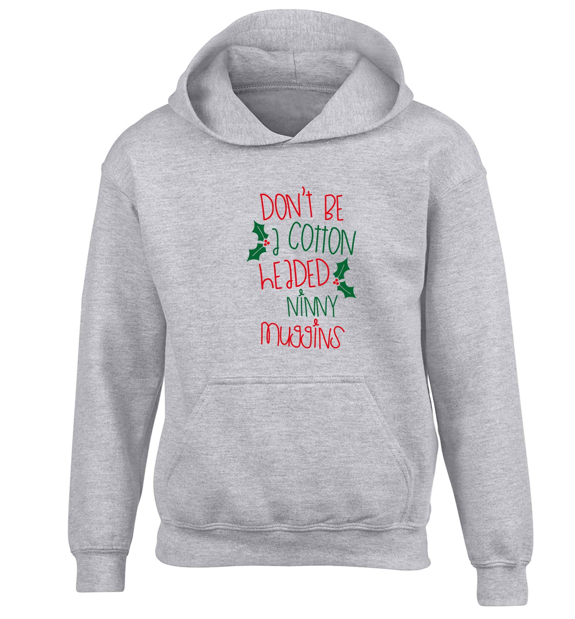 Too Late to be Good children's grey hoodie 12-13 Years