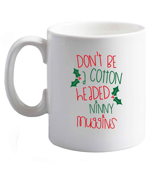 10 oz Favourite Type Pan Pancake ceramic mug right handed