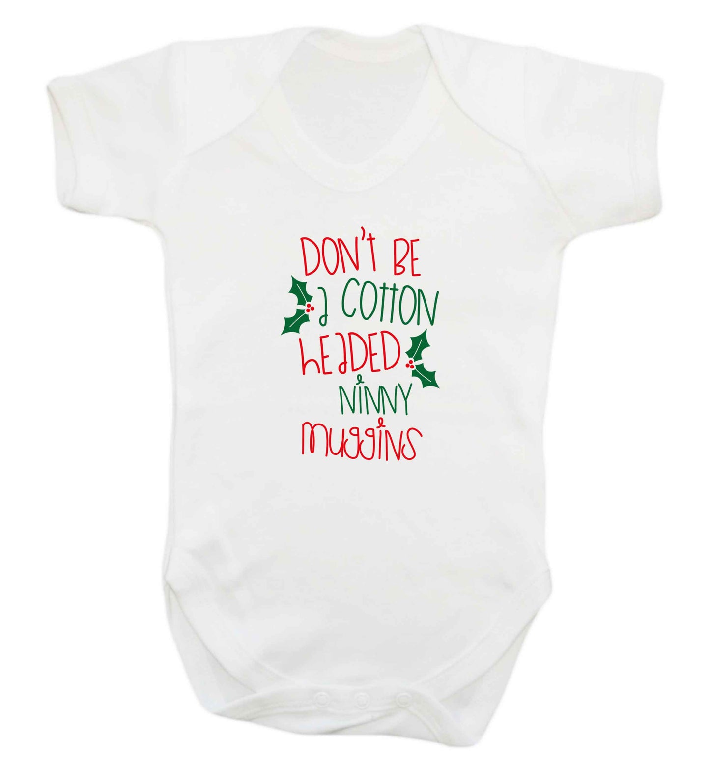 Too Late to be Good baby vest white 18-24 months