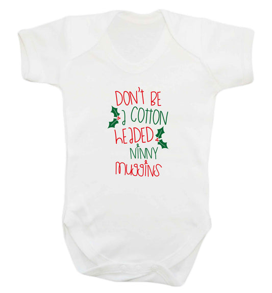 Too Late to be Good baby vest white 18-24 months