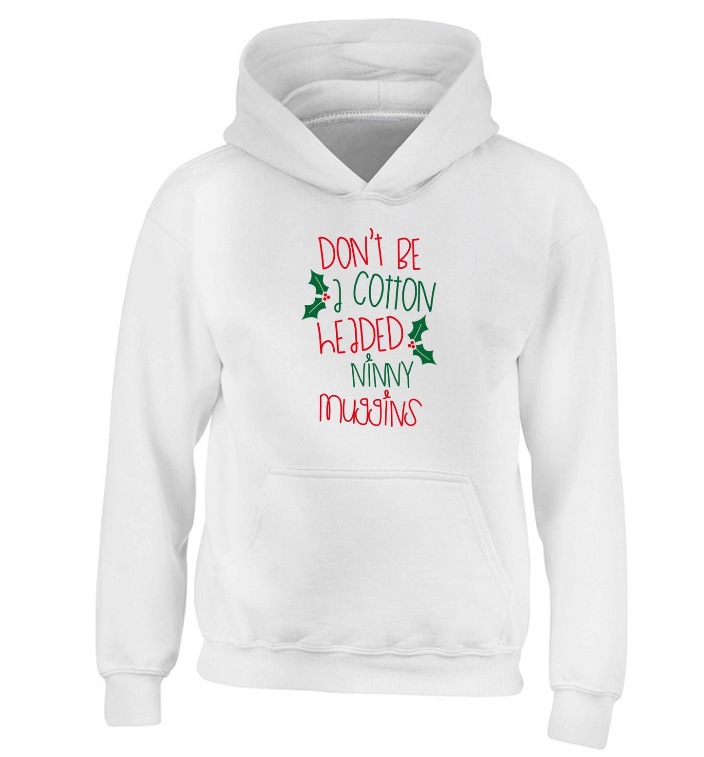 Too Late to be Good children's white hoodie 12-13 Years