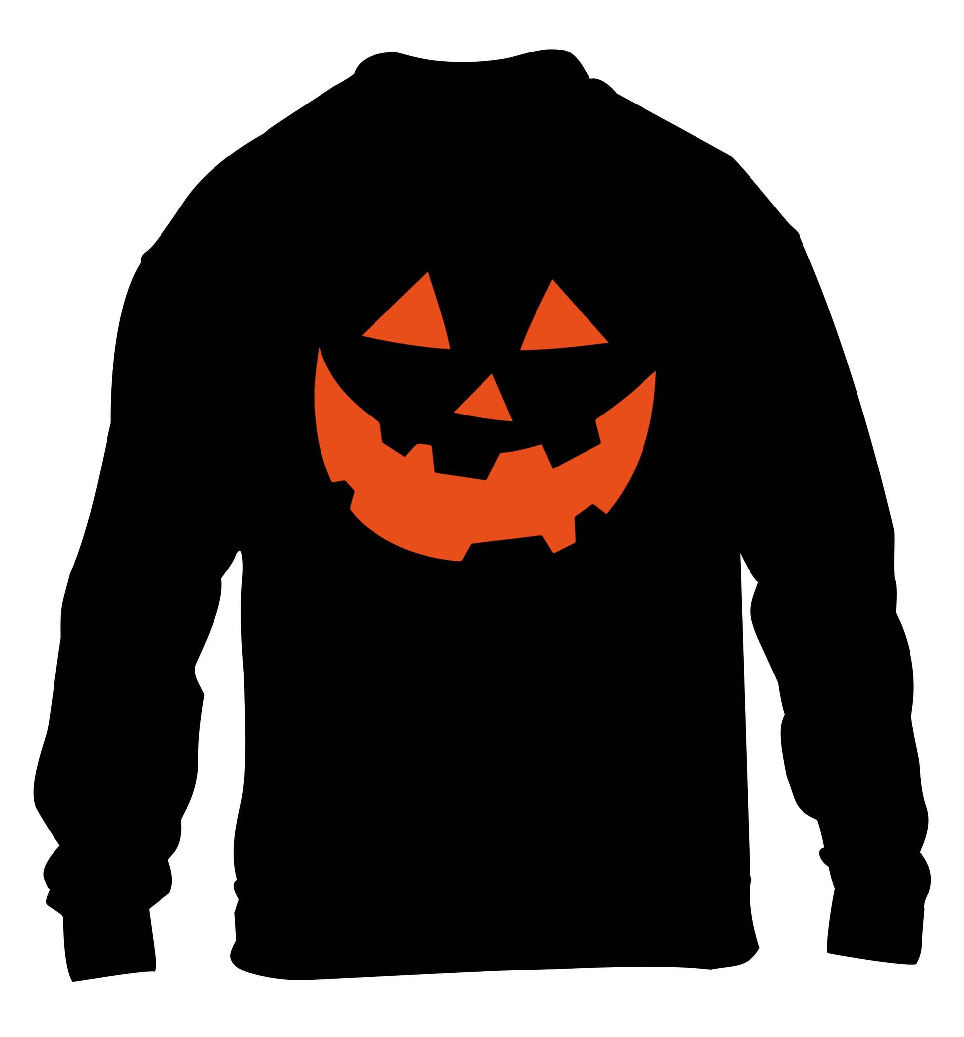 Pumpkin Spice Nice children's black sweater 12-13 Years