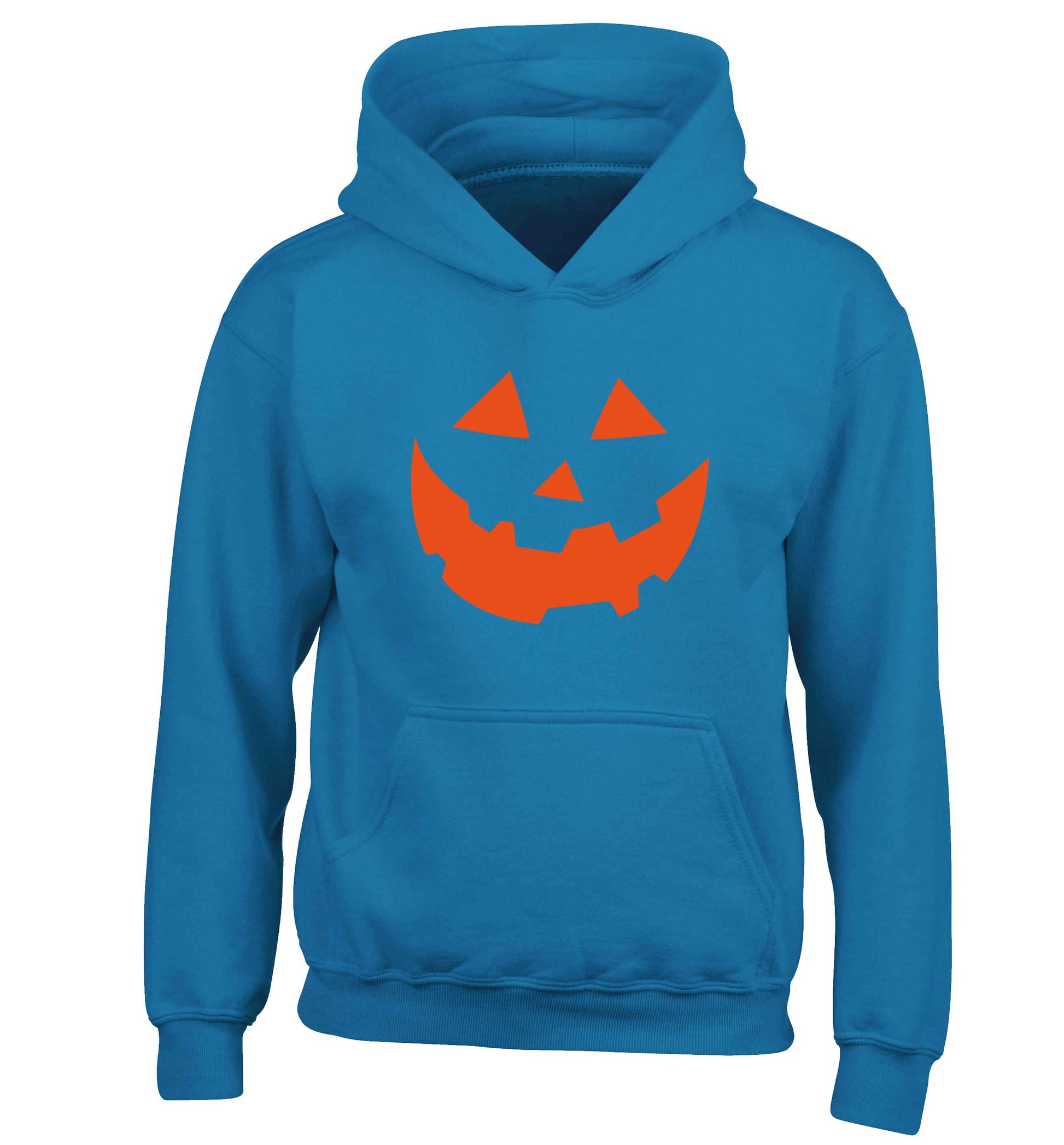 Pumpkin Spice Nice children's blue hoodie 12-13 Years