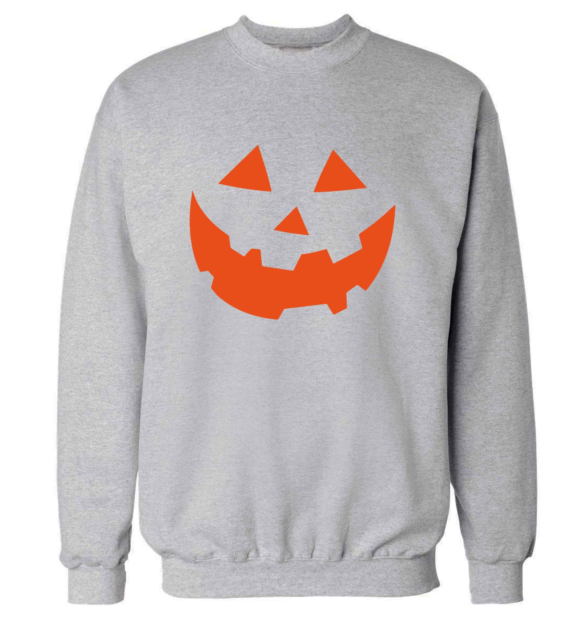 Pumpkin Spice Nice adult's unisex grey sweater 2XL