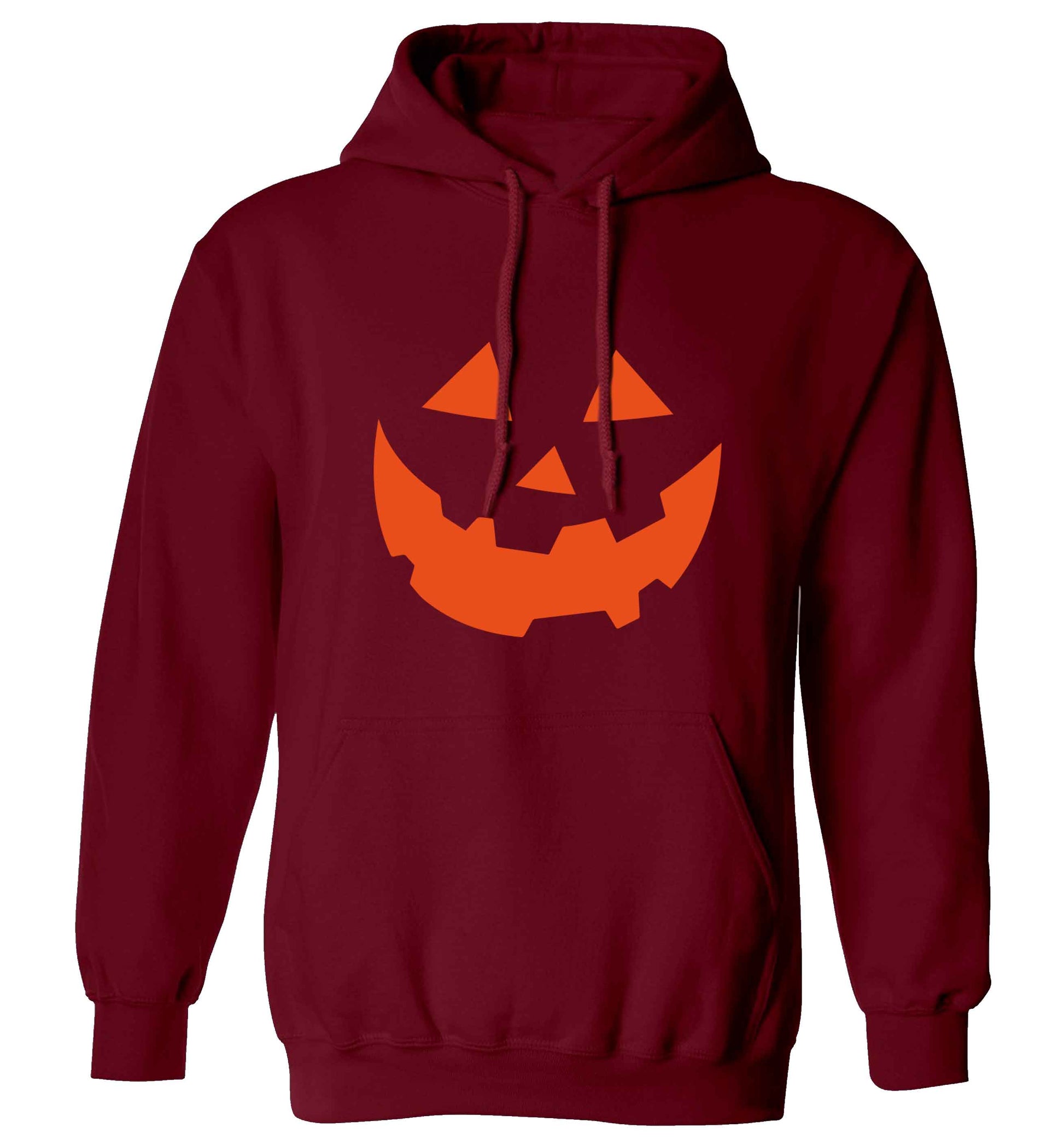 Pumpkin Spice Nice adults unisex maroon hoodie 2XL