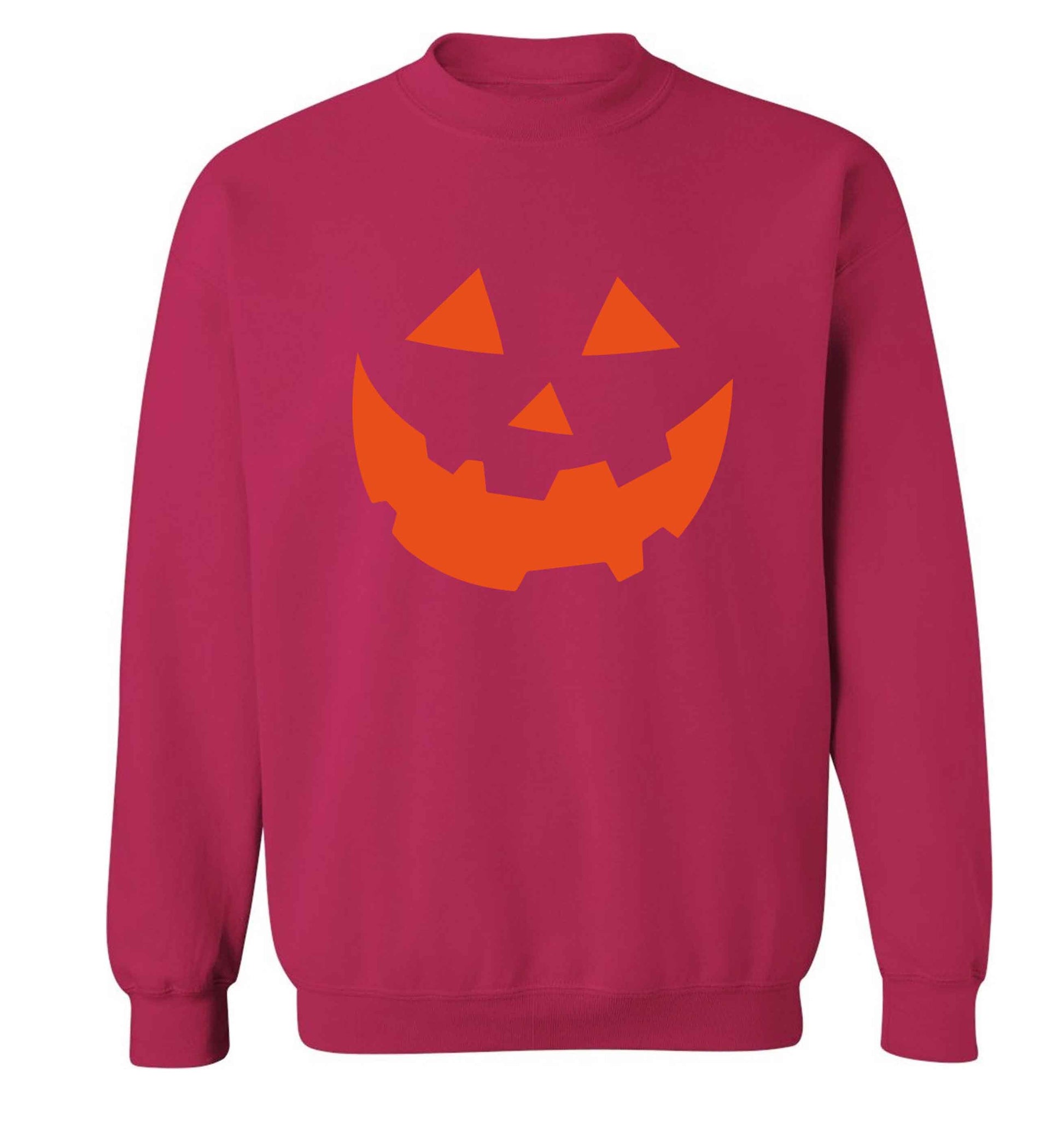 Pumpkin Spice Nice adult's unisex pink sweater 2XL