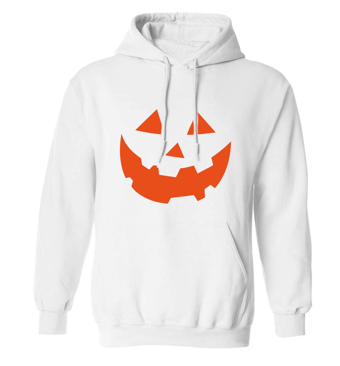 Pumpkin Spice Nice adults unisex white hoodie 2XL
