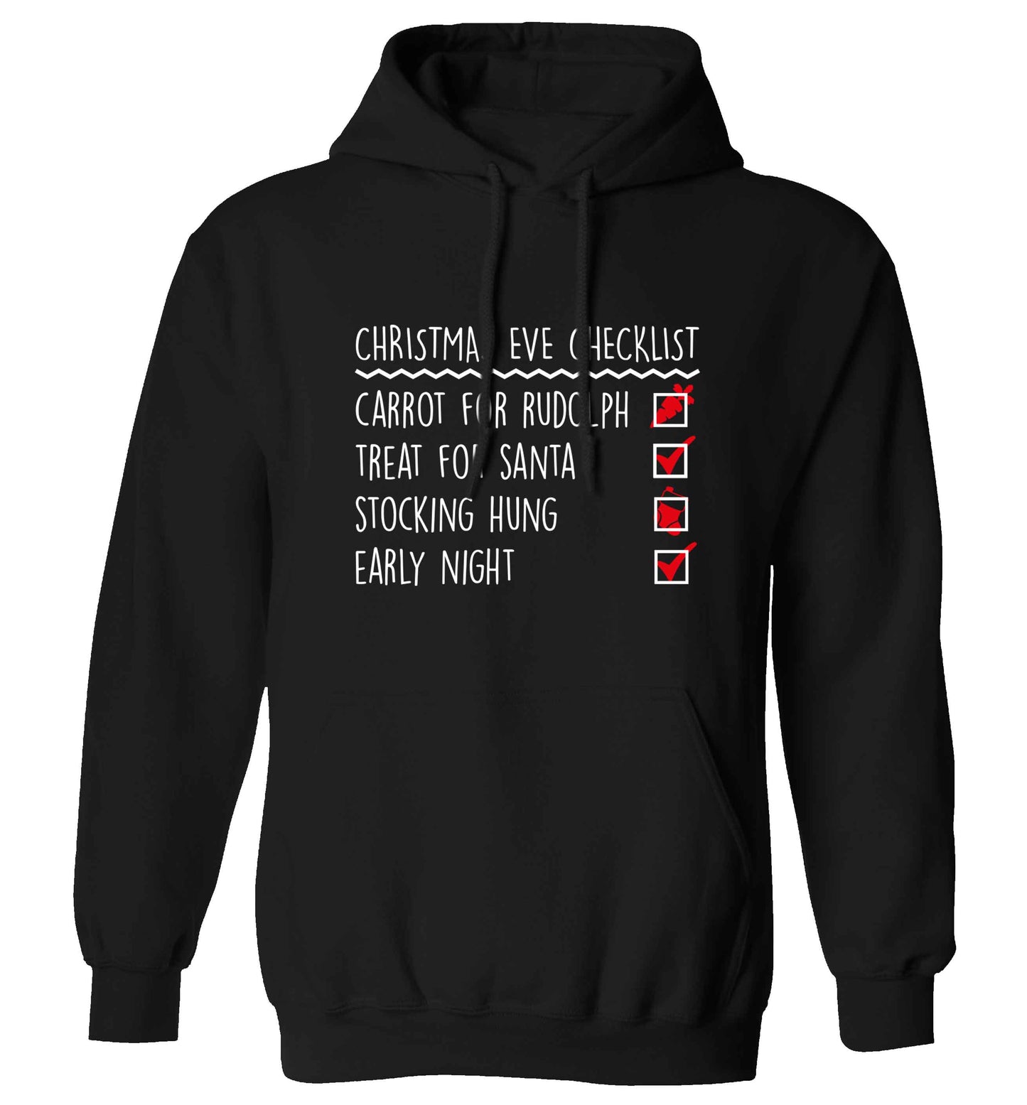 Candy Canes Candy Corns adults unisex black hoodie 2XL