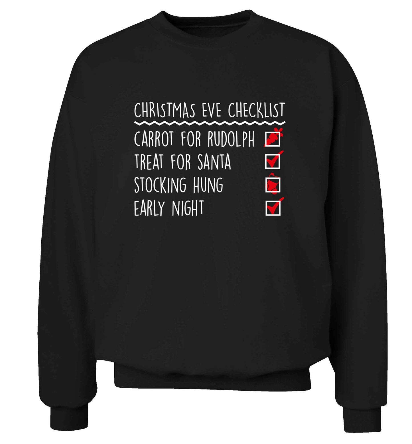 Candy Canes Candy Corns adult's unisex black sweater 2XL