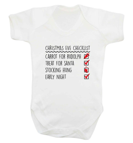 Candy Canes Candy Corns baby vest white 18-24 months