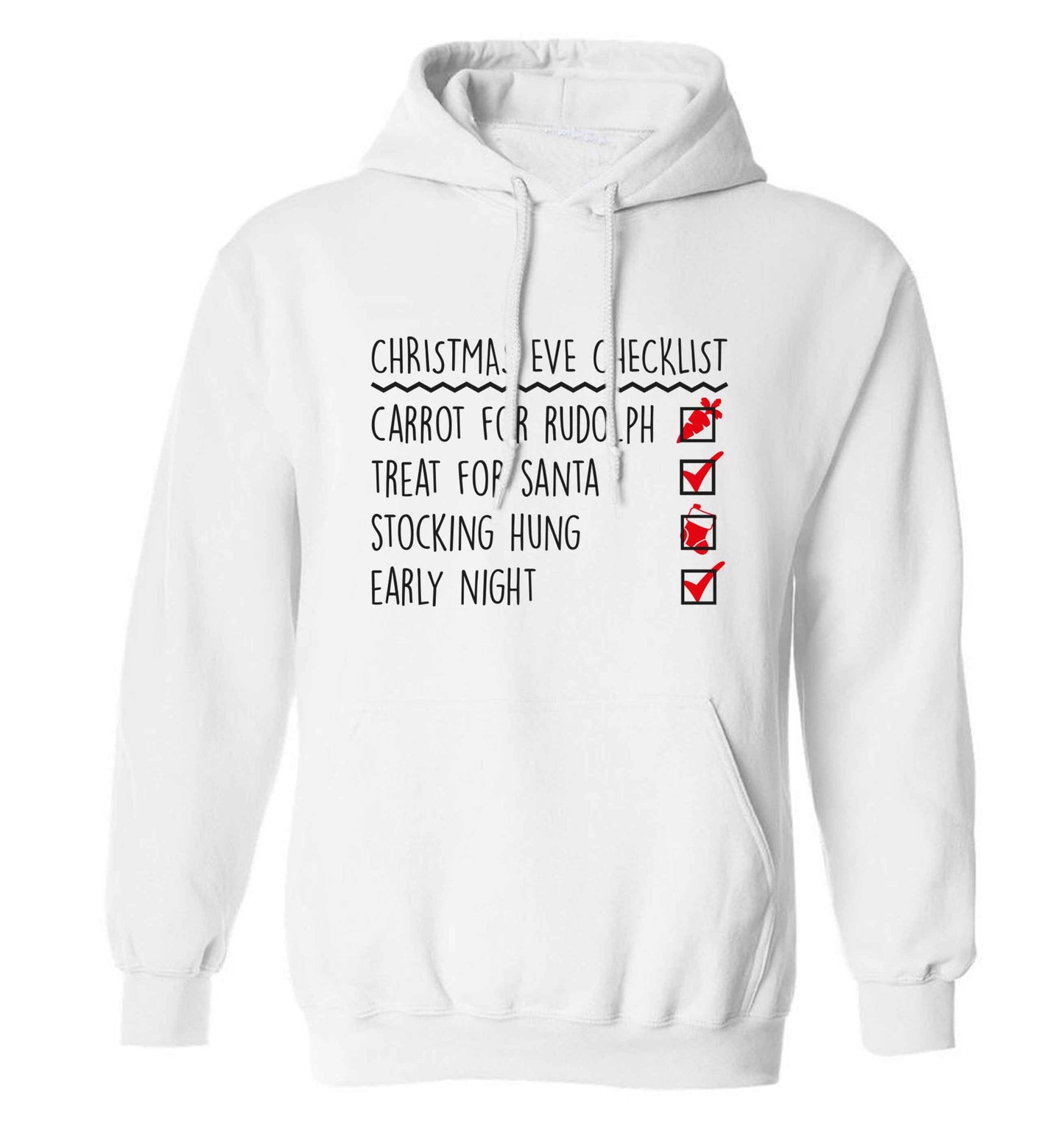 Candy Canes Candy Corns adults unisex white hoodie 2XL