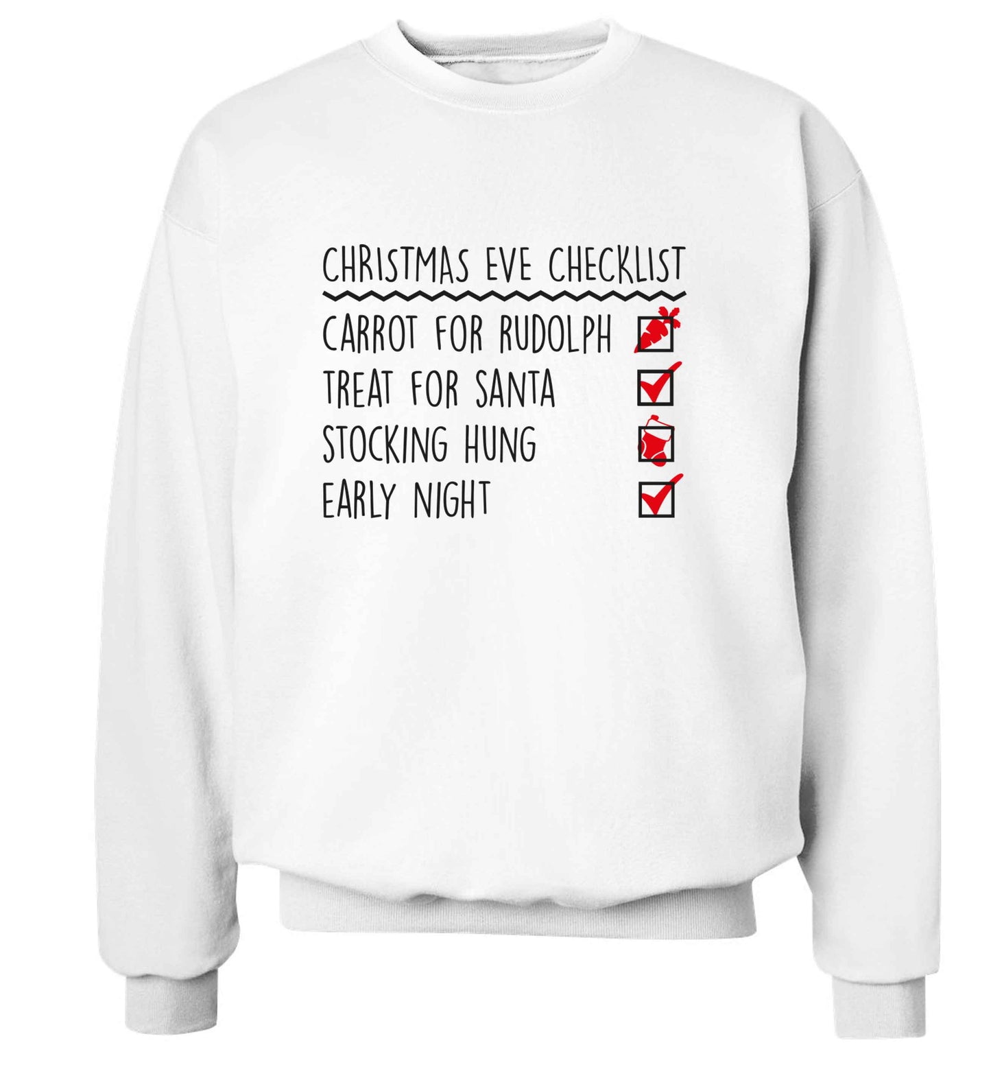 Candy Canes Candy Corns adult's unisex white sweater 2XL