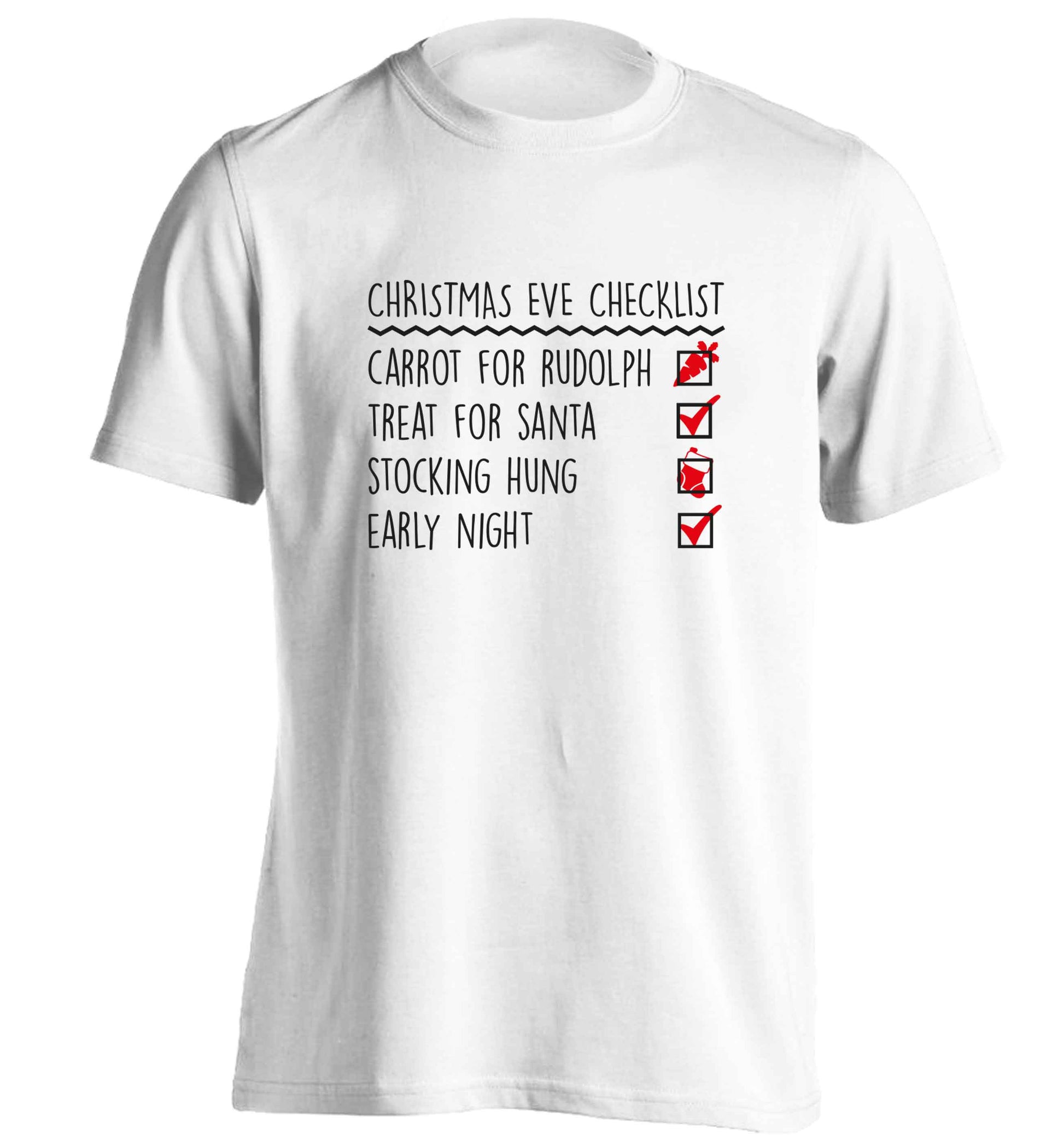 Candy Canes Candy Corns adults unisex white Tshirt 2XL