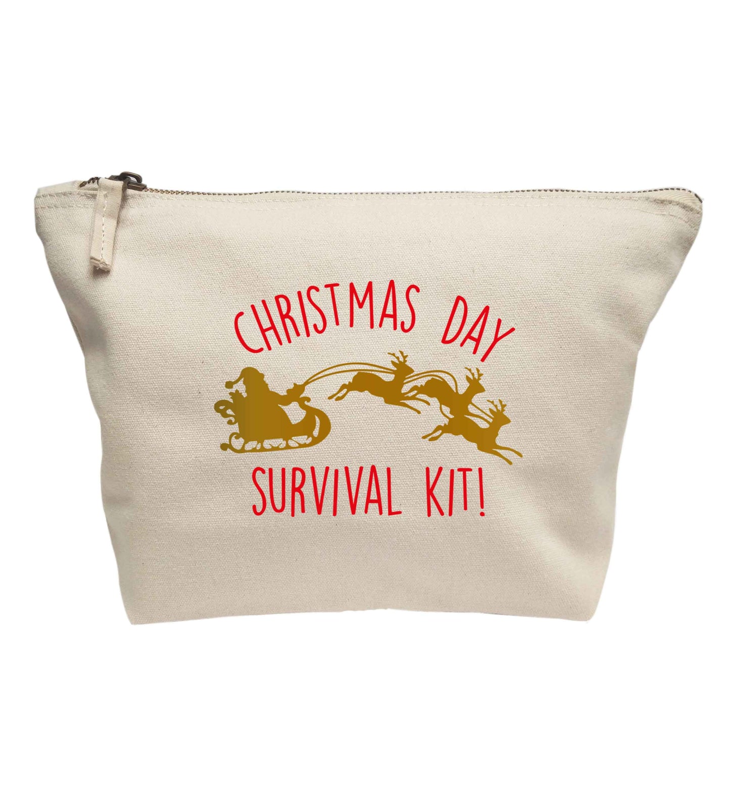 Christmas day survival kit! | Makeup / wash bag