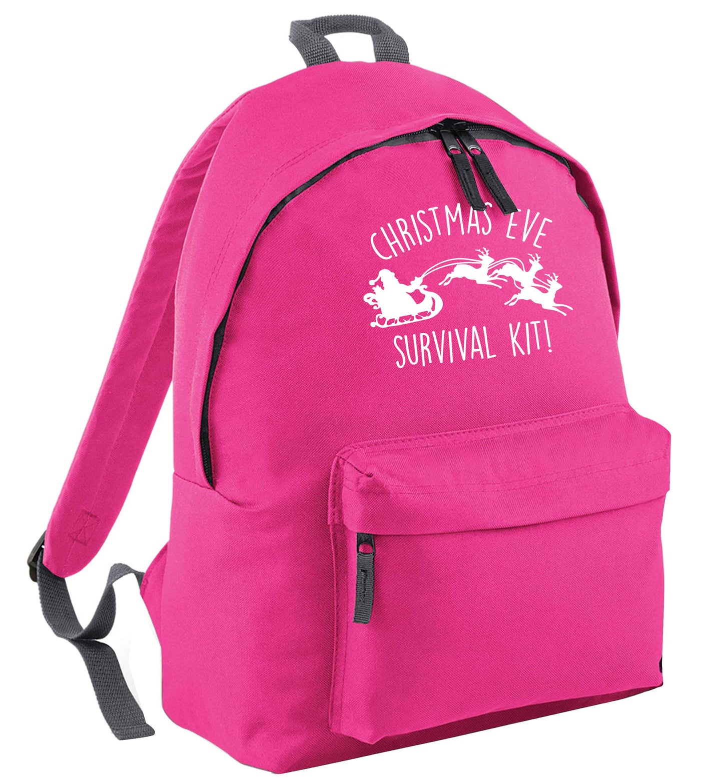 Christmas Day Survival Kitpink adults backpack