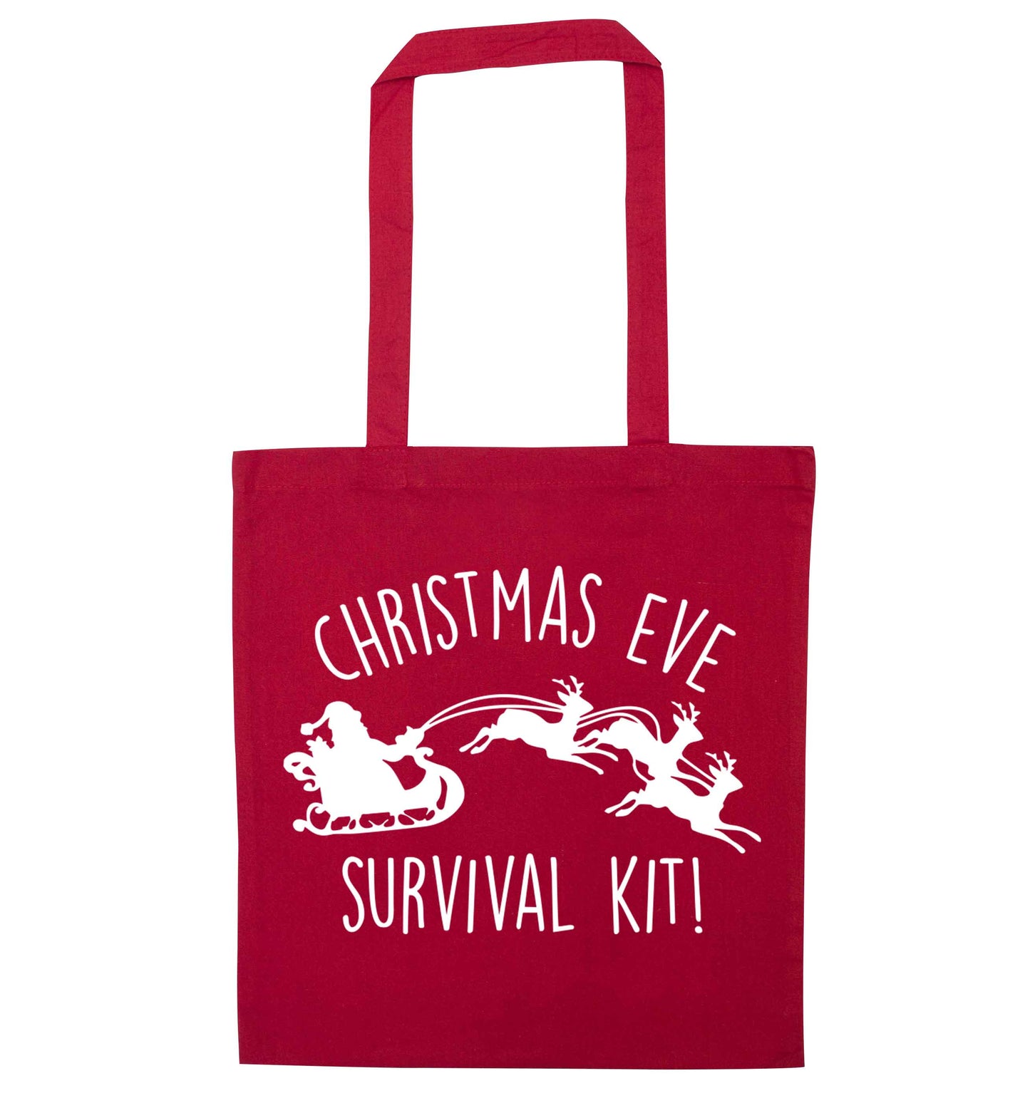 Christmas Day Survival Kitred tote bag