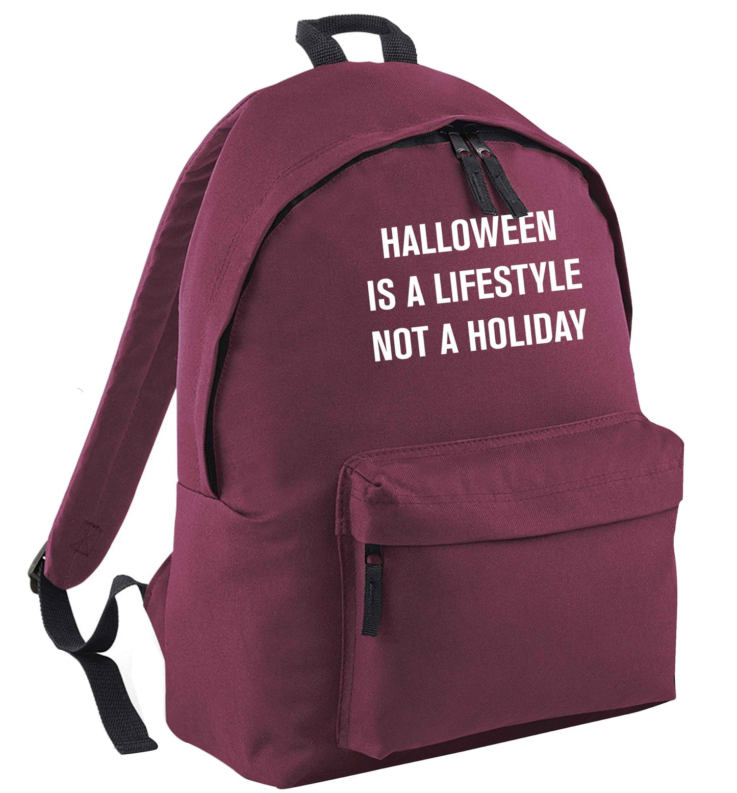 Halloween is a lifestyle not a holiday | Children's backpack