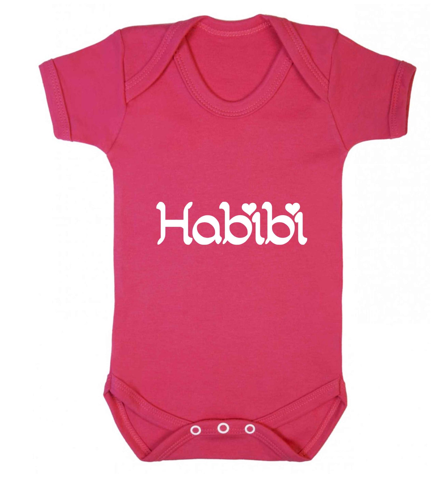 Habibi baby vest dark pink 18-24 months