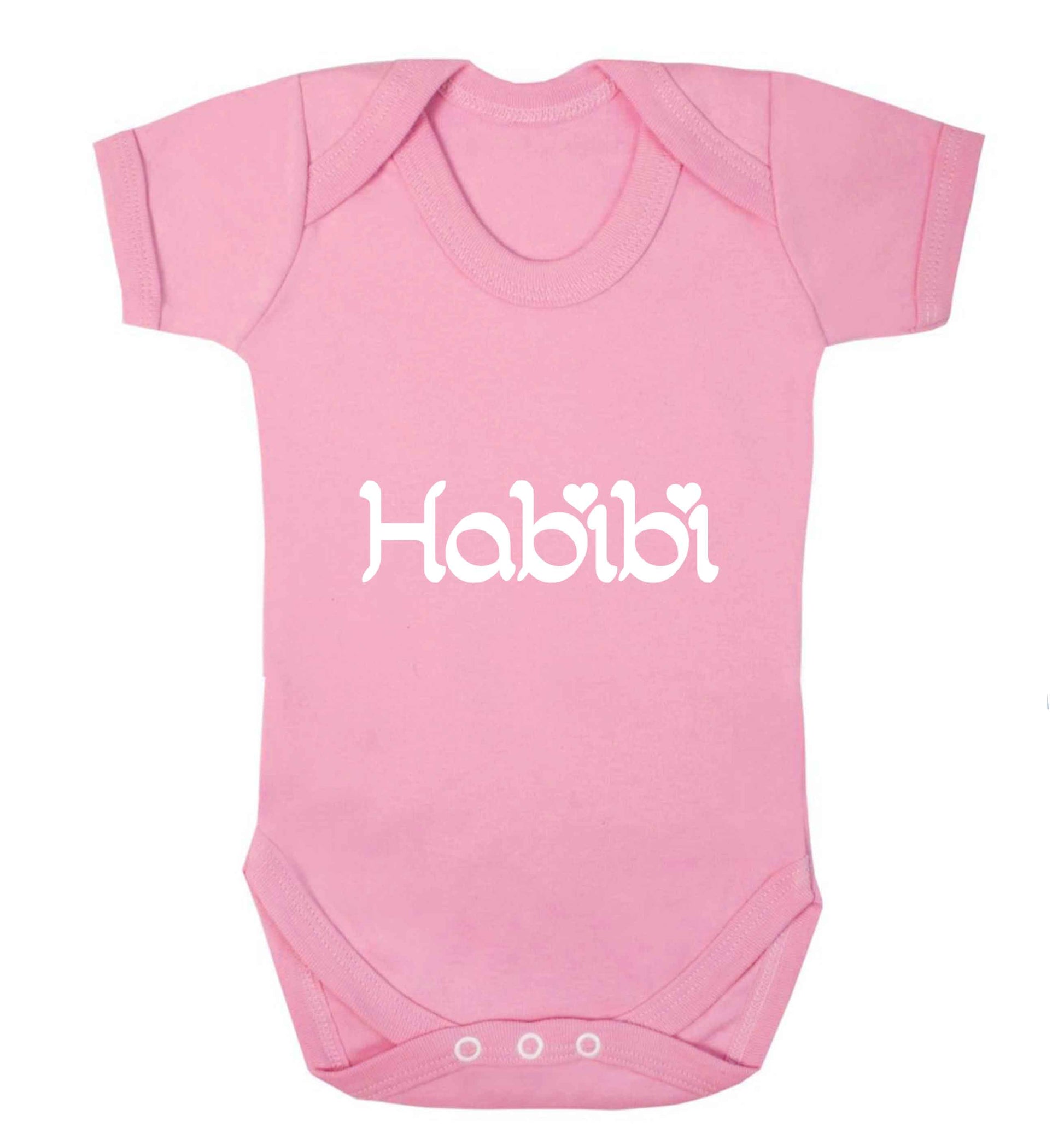 Habibi baby vest pale pink 18-24 months