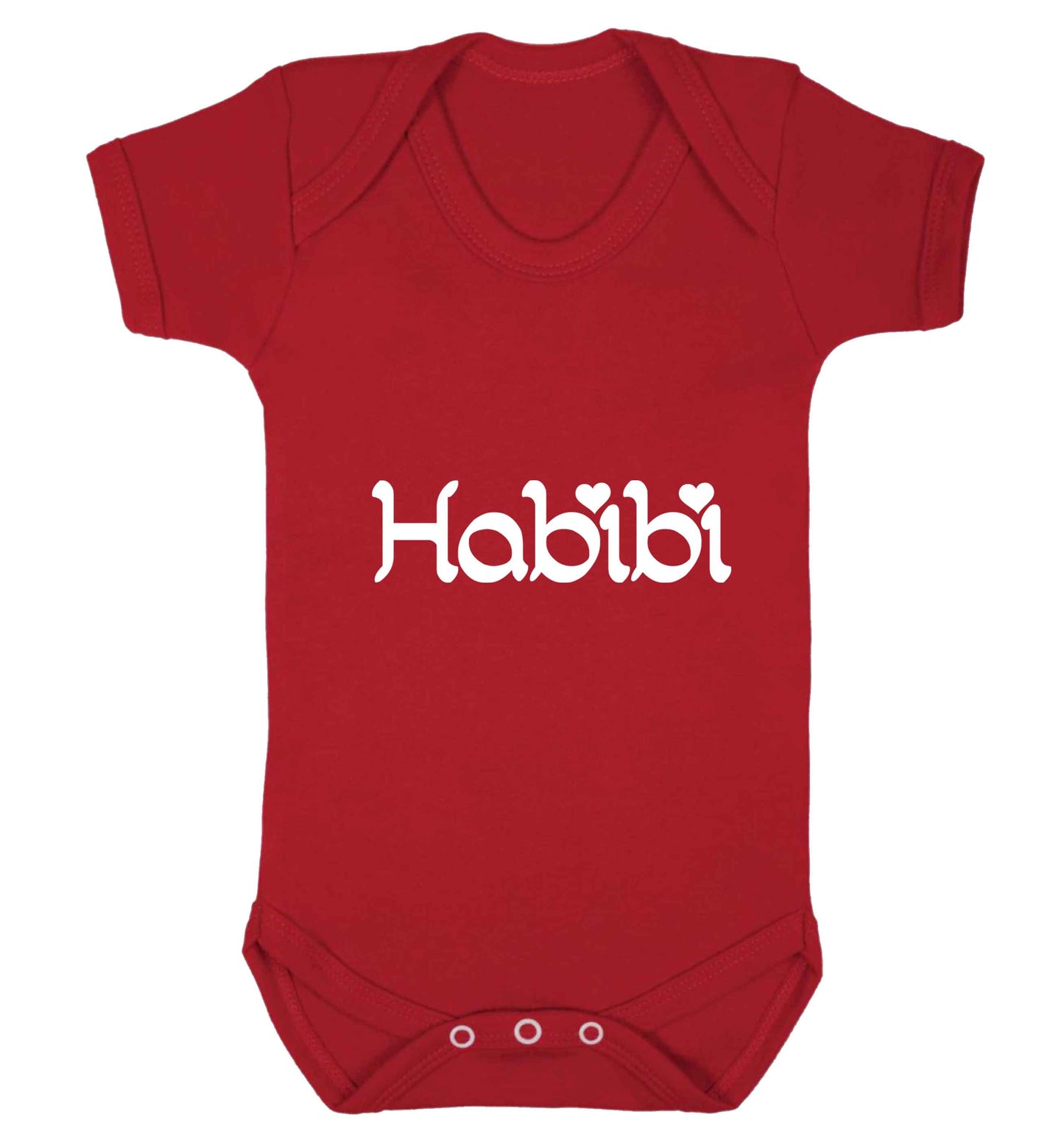 Habibi baby vest red 18-24 months