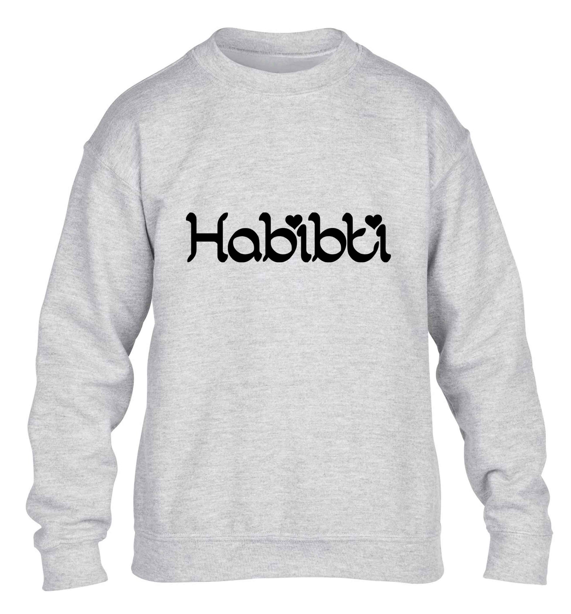 Habibiti children's grey sweater 12-13 Years