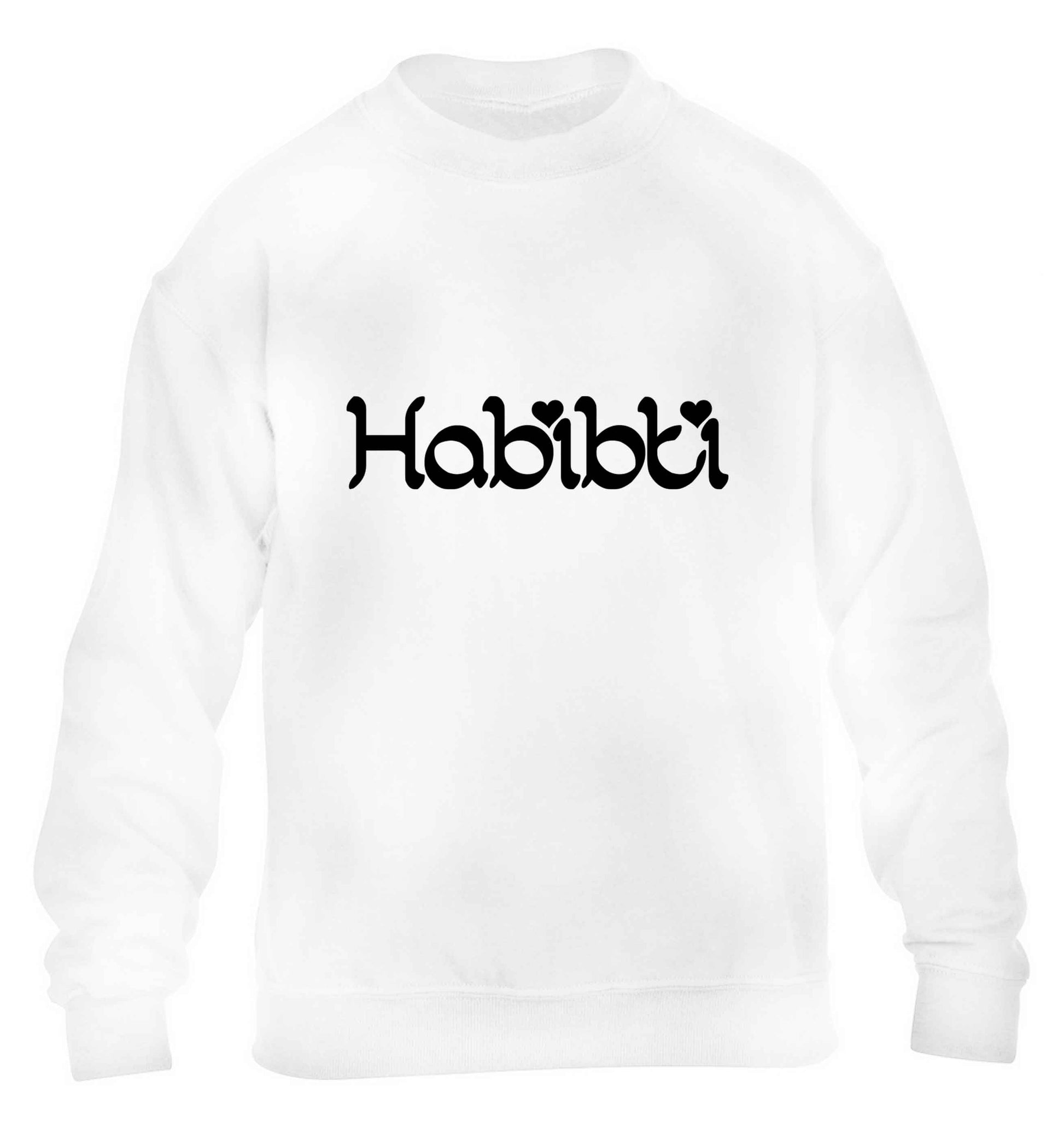 Habibiti children's white sweater 12-13 Years