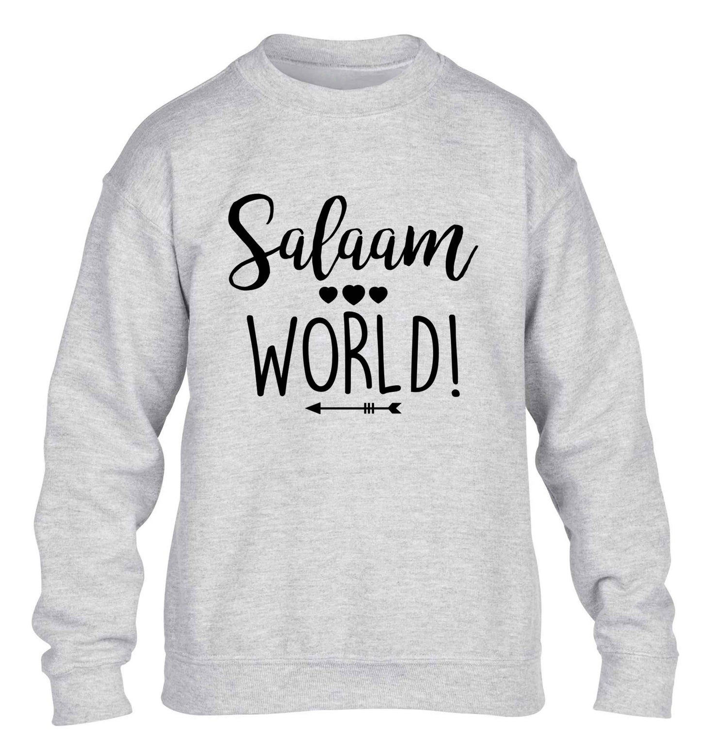 Salaam world children's grey sweater 12-13 Years